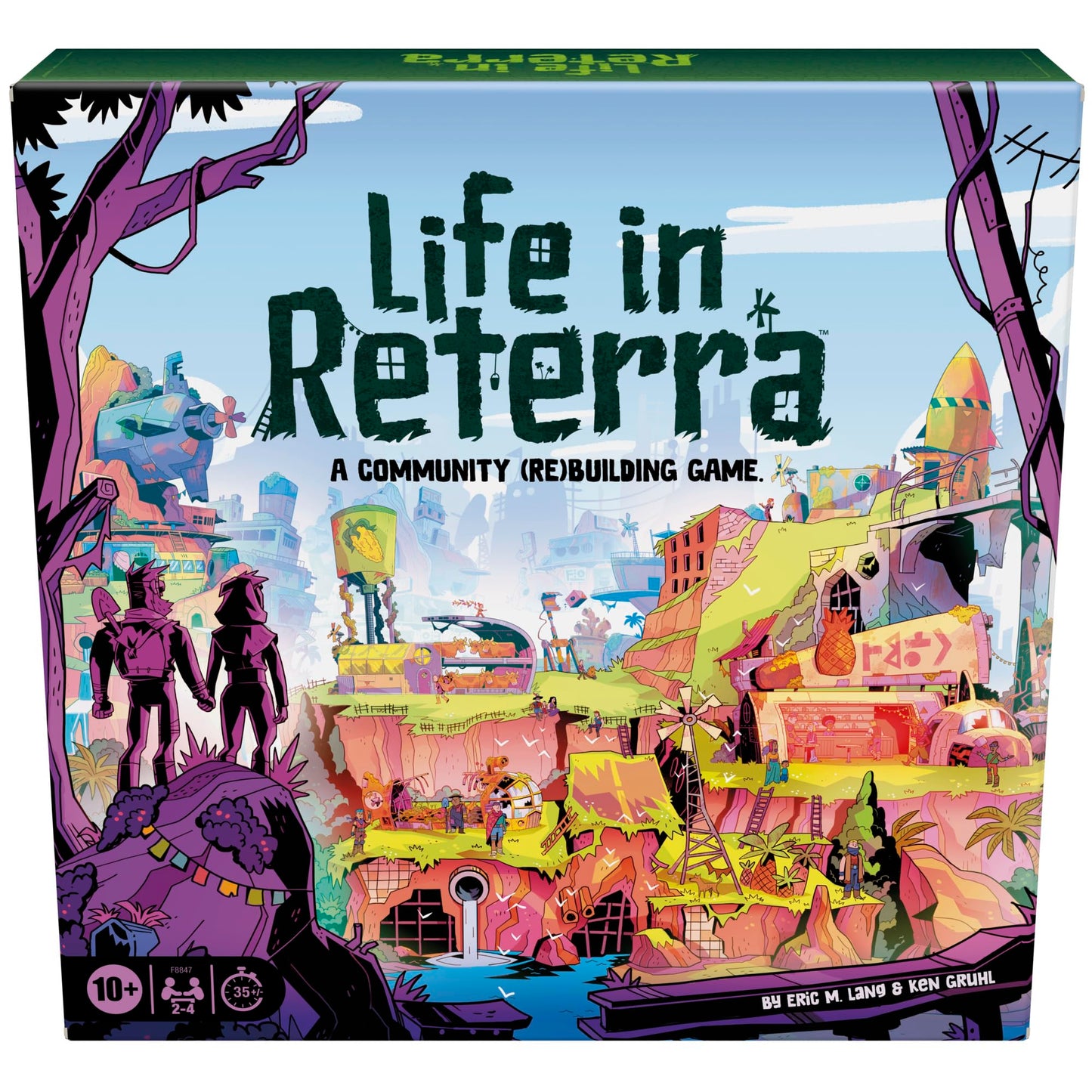 Hasbro Gaming Life in Reterra: Strategy Board Game for 2-4 Players | Ages 10+ | 35 Min Avg.