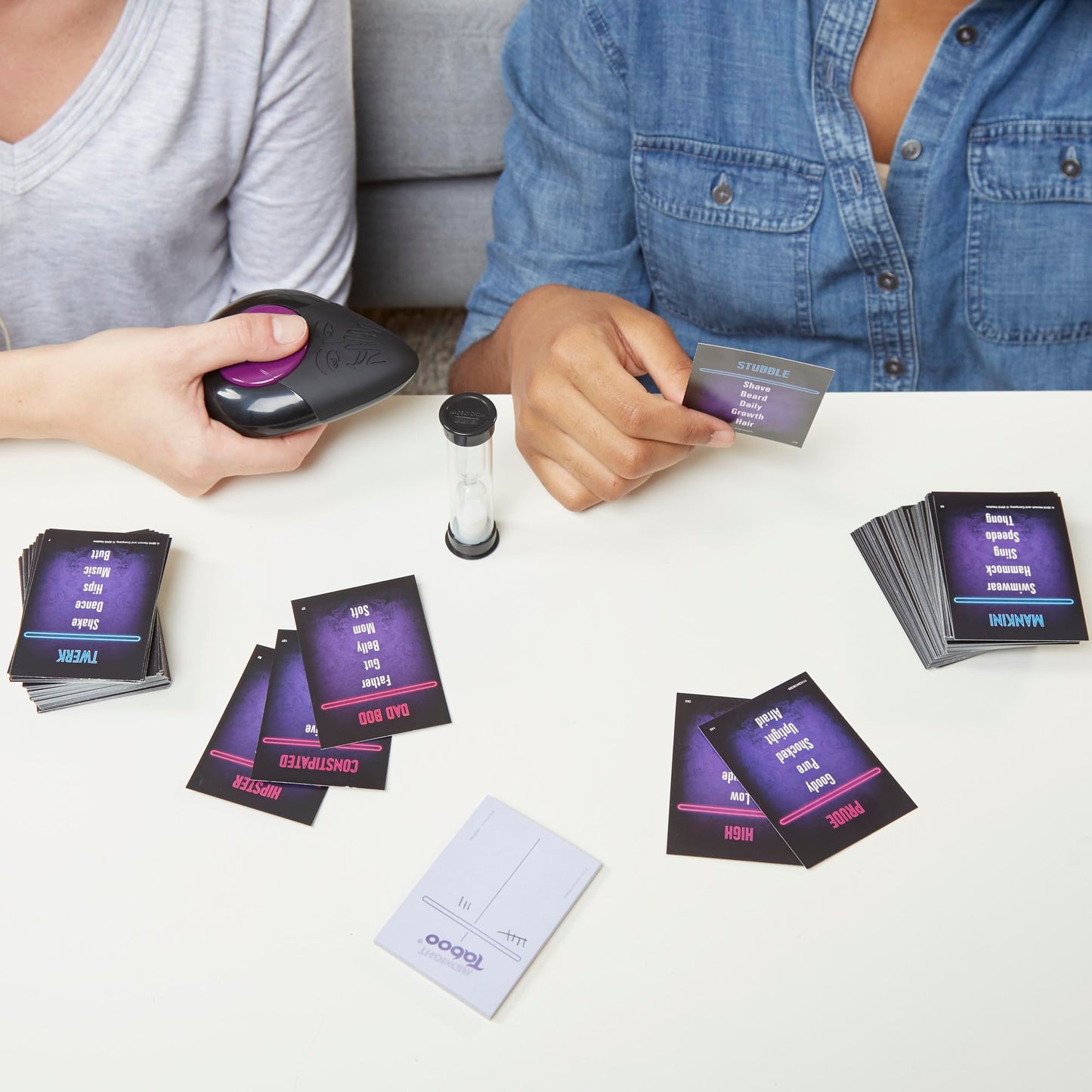 Hasbro Gaming Midnight Taboo — Adult Party Game for Hilarious Late-Night Fun | 4+ Players