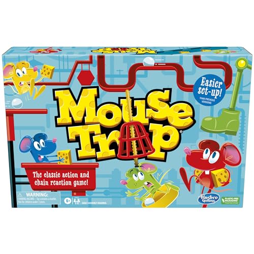 Hasbro Mouse Trap Board Game for Kids 6+ | Classic Family Fun