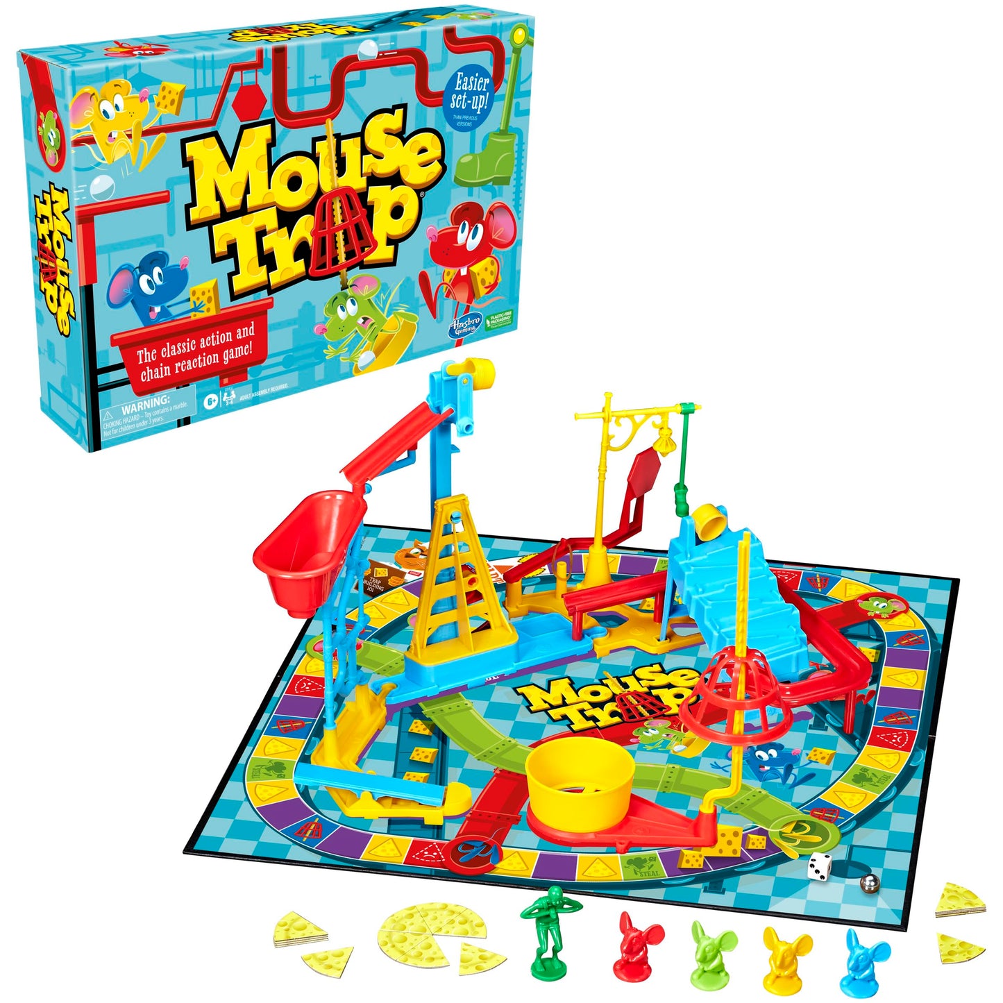 Hasbro Mouse Trap Board Game for Kids 6+ | Classic Family Fun