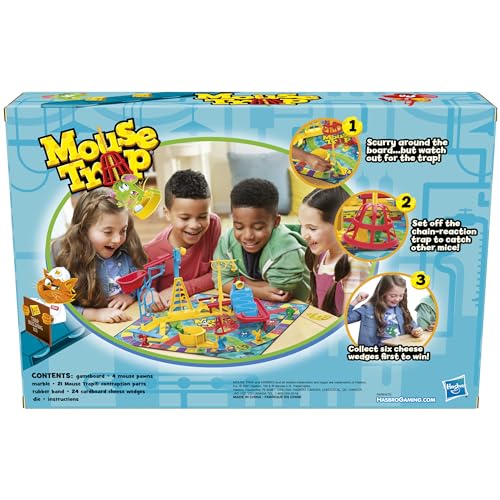 Hasbro Mouse Trap Board Game for Kids 6+ | Classic Family Fun