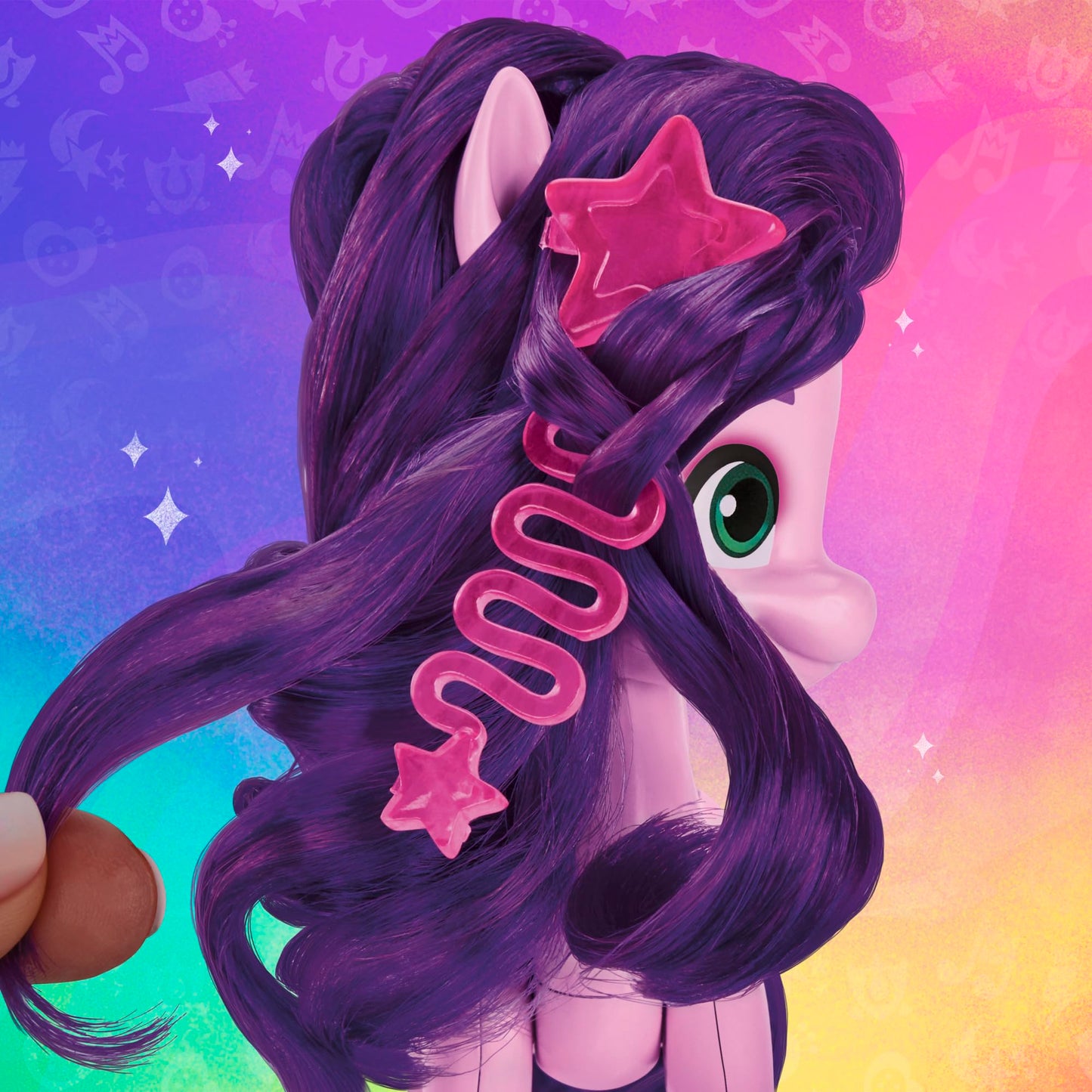 Hasbro My Little Pony Princess Pipp Petals Style of the Day – 5-Inch Hair Styling Doll