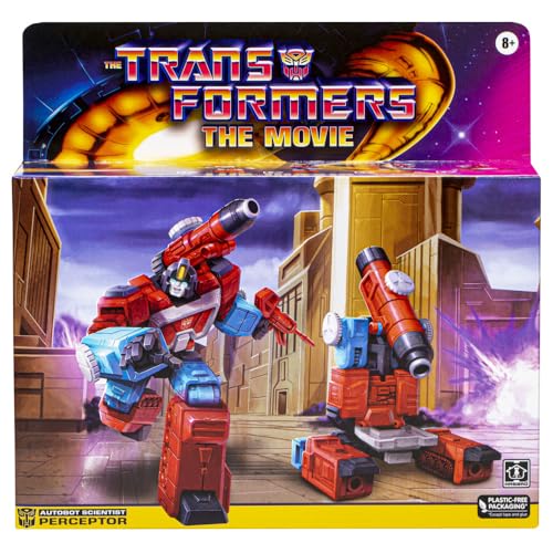 Hasbro F6946 Transformers Retro Perceptor Action Figure | G1 Movie Deco