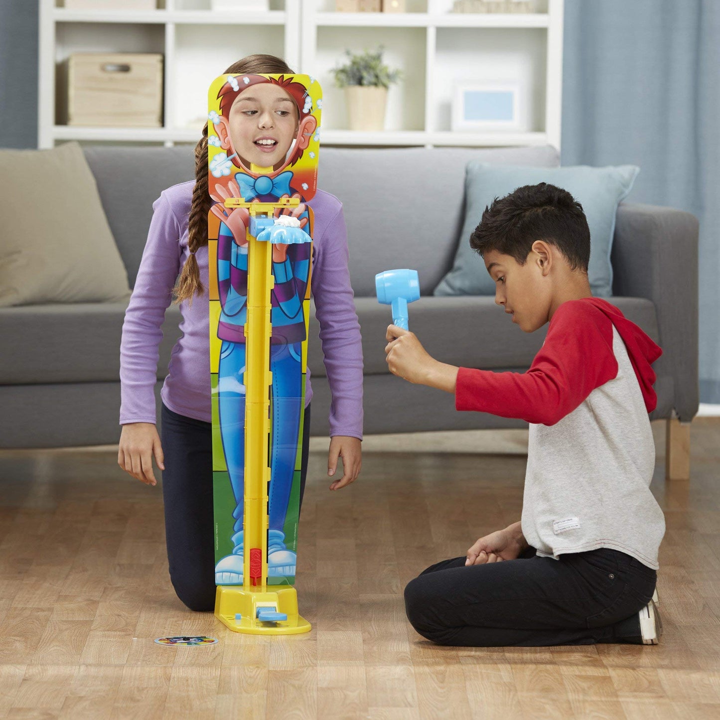Hasbro Gaming Pie Face Sky High Game – Carnival‑Style Fun, Stands 3 Feet Tall, For Ages 5+