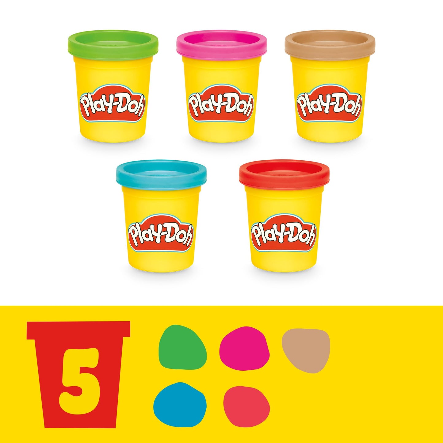 Hasbro Play-Doh Care 'n Carry Vet Playset — 3+ yrs, 5 Colors, 10 Tools