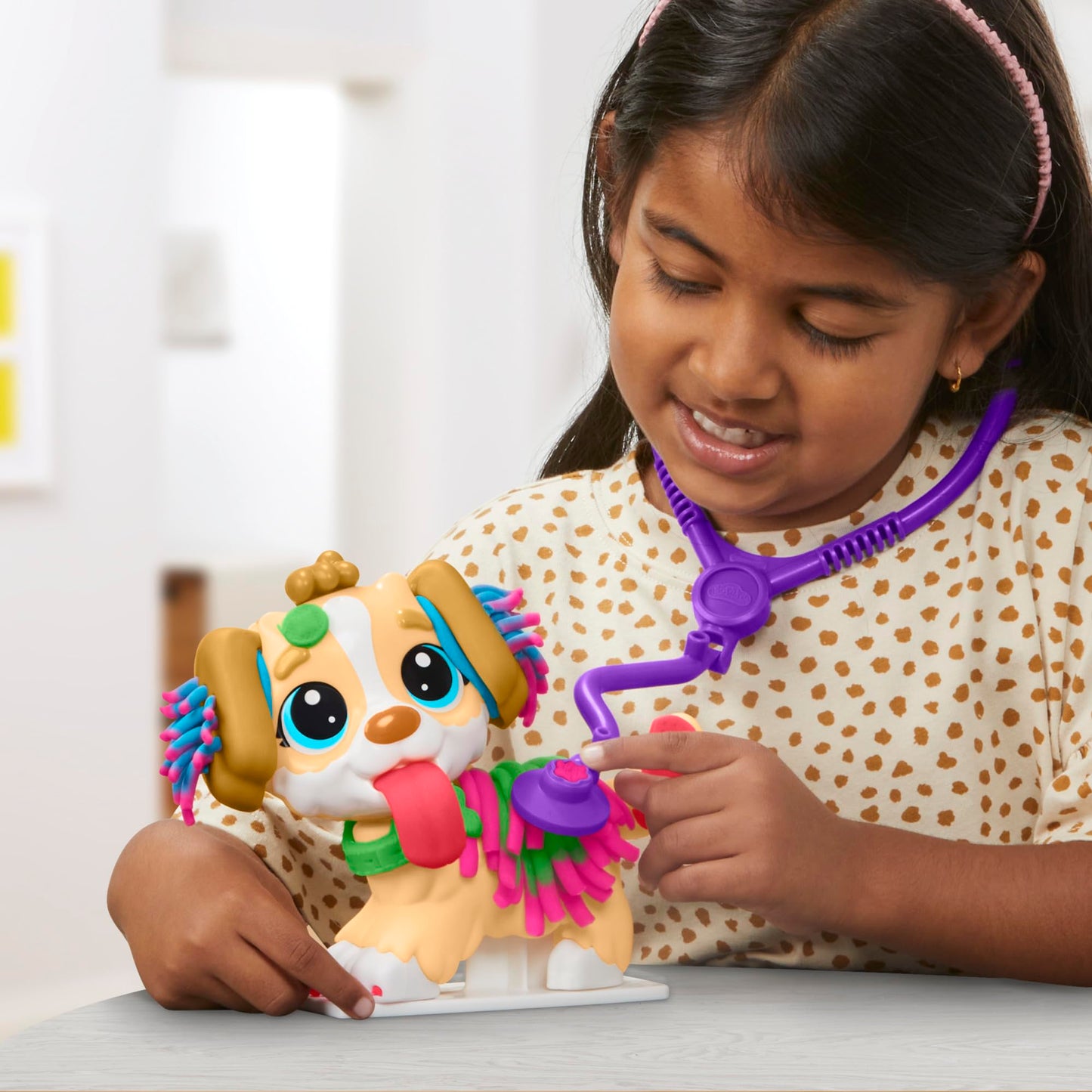 Hasbro Play-Doh Care 'n Carry Vet Playset — 3+ yrs, 5 Colors, 10 Tools
