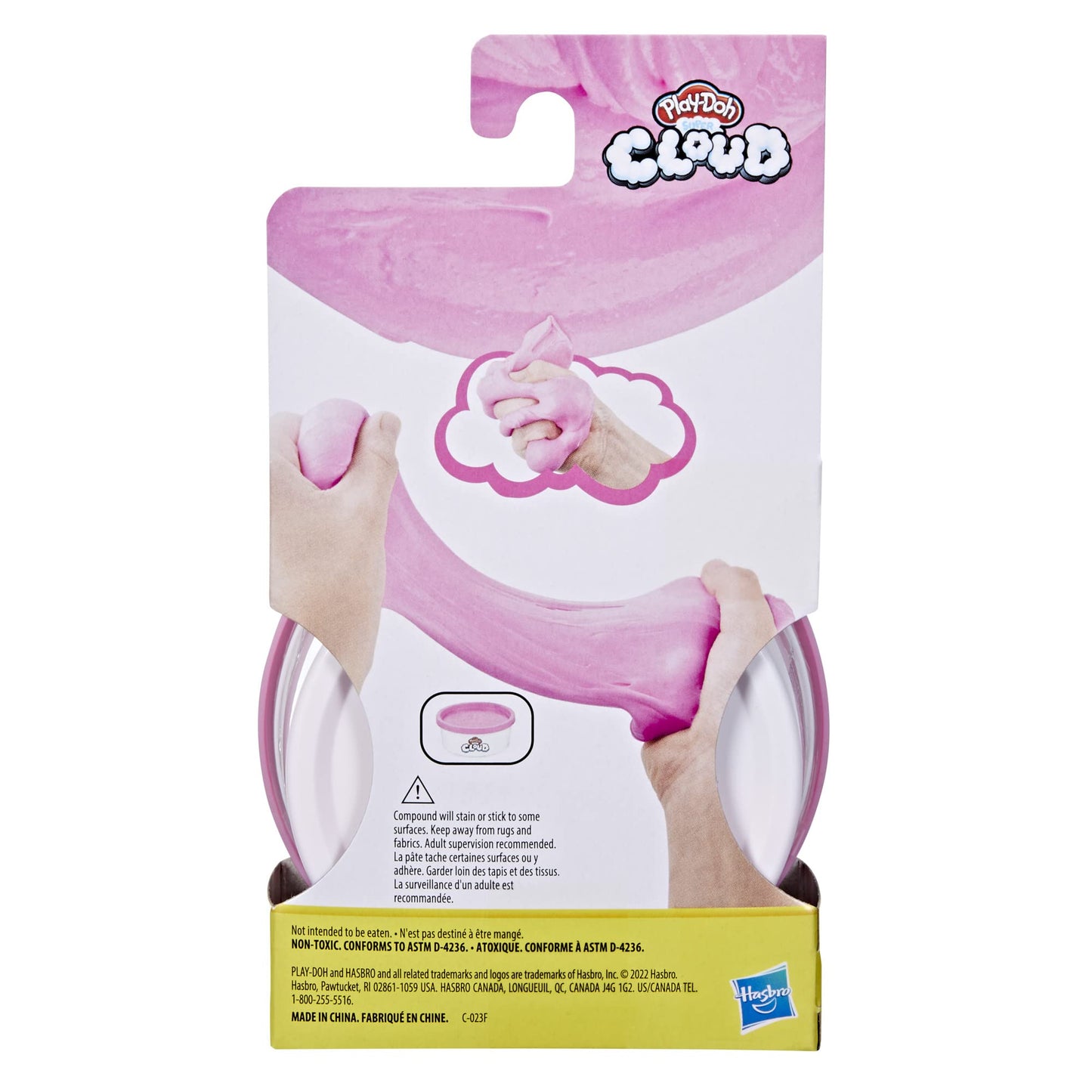 Hasbro Play-Doh Super Cloud Pink – Bubblegum-Scented Sensory Dough for Kids 3+