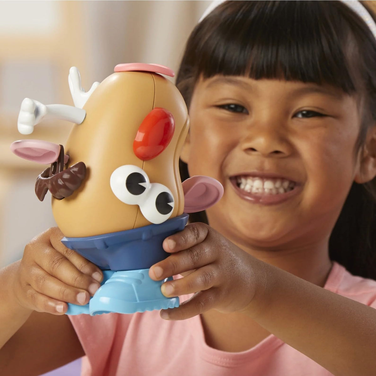 Hasbro Playskool Mr Potato Head Toy — 13 Pieces, Blue Stand, Ages 2+