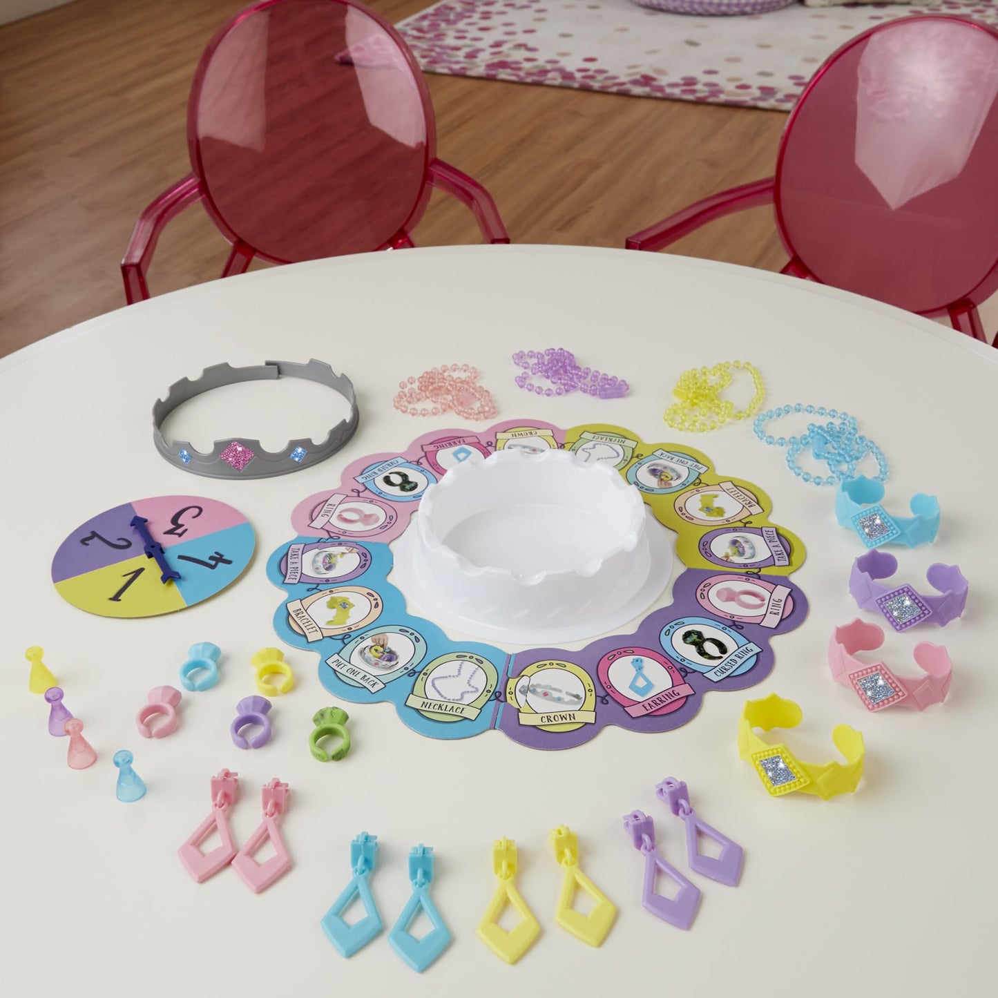 Pretty Pretty Princess Board Game – Classic Jewelry Dress-Up for Kids | Hasbro