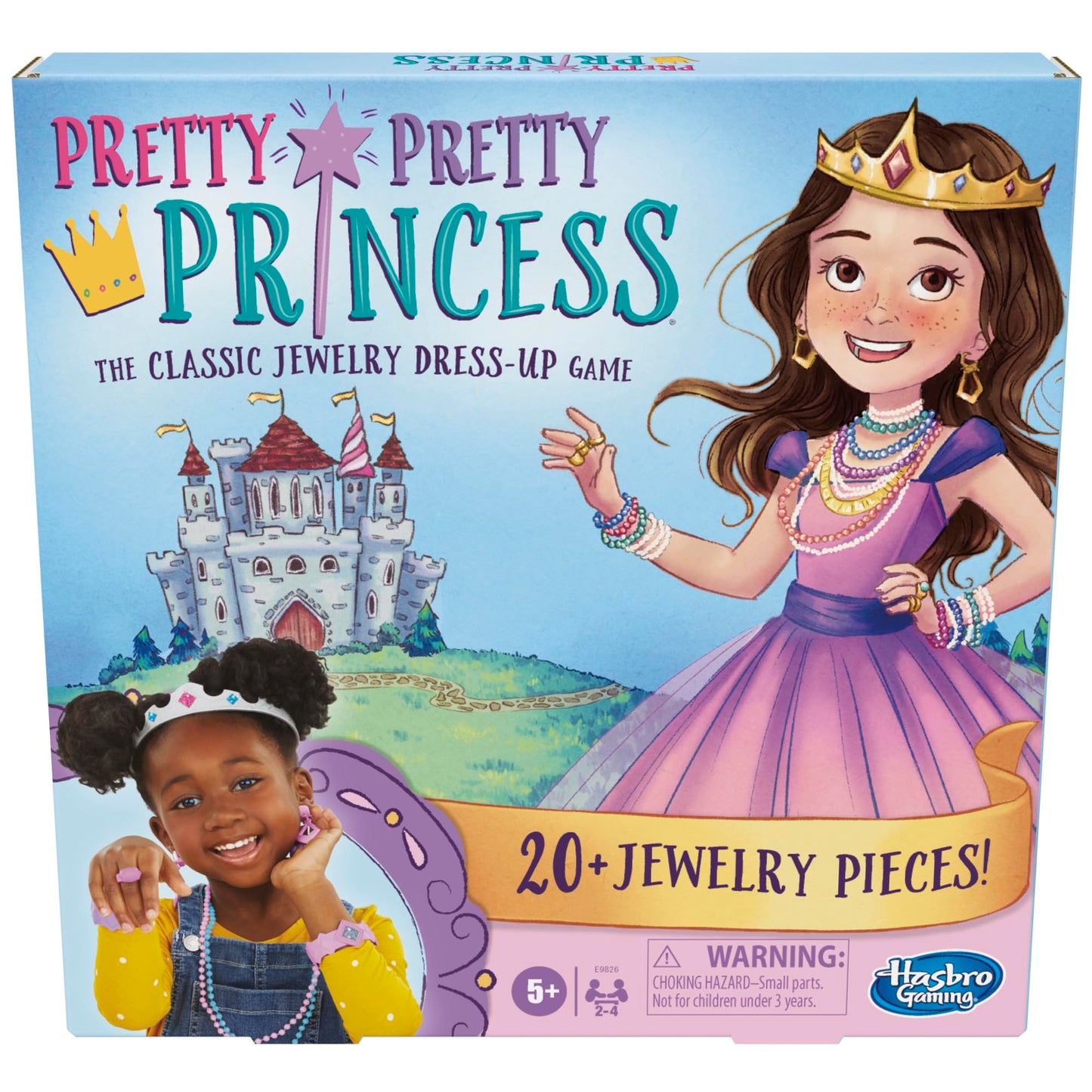 Pretty Pretty Princess Board Game – Classic Jewelry Dress-Up for Kids | Hasbro