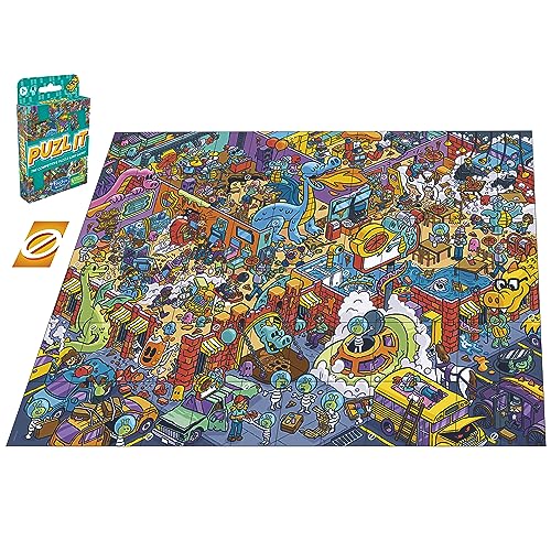 Hasbro Gaming Puzl It Game – Competitive Puzzle Card Game for Kids & Family (2–6 Players)