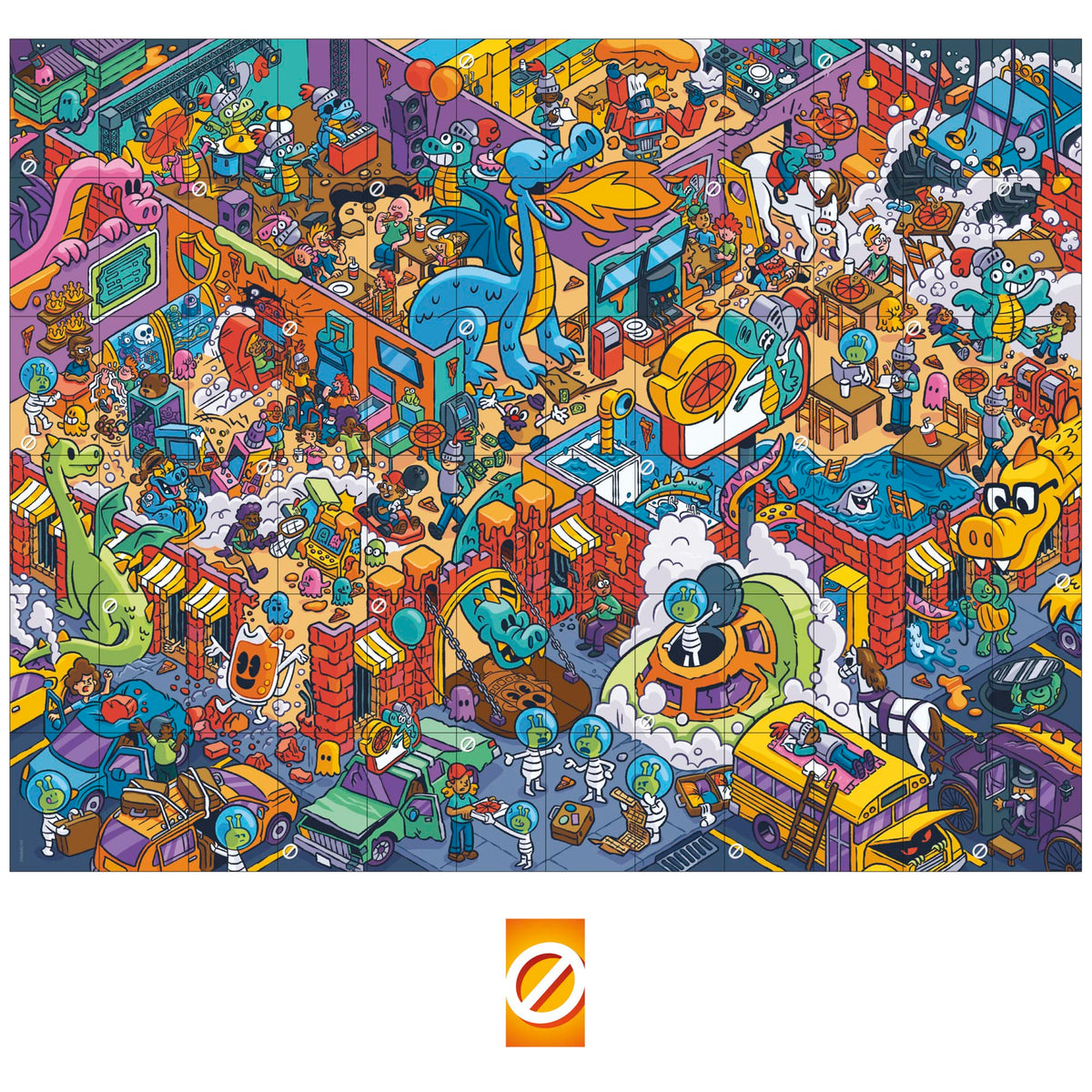 Hasbro Gaming Puzl It Game – Competitive Puzzle Card Game for Kids & Family (2–6 Players)