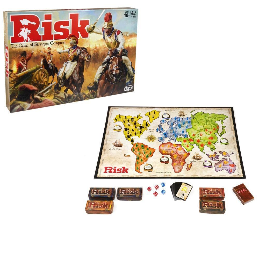 Risk Refresh 2016 by Hasbro Gaming – Updated Figures, Board Art & Mission Cards