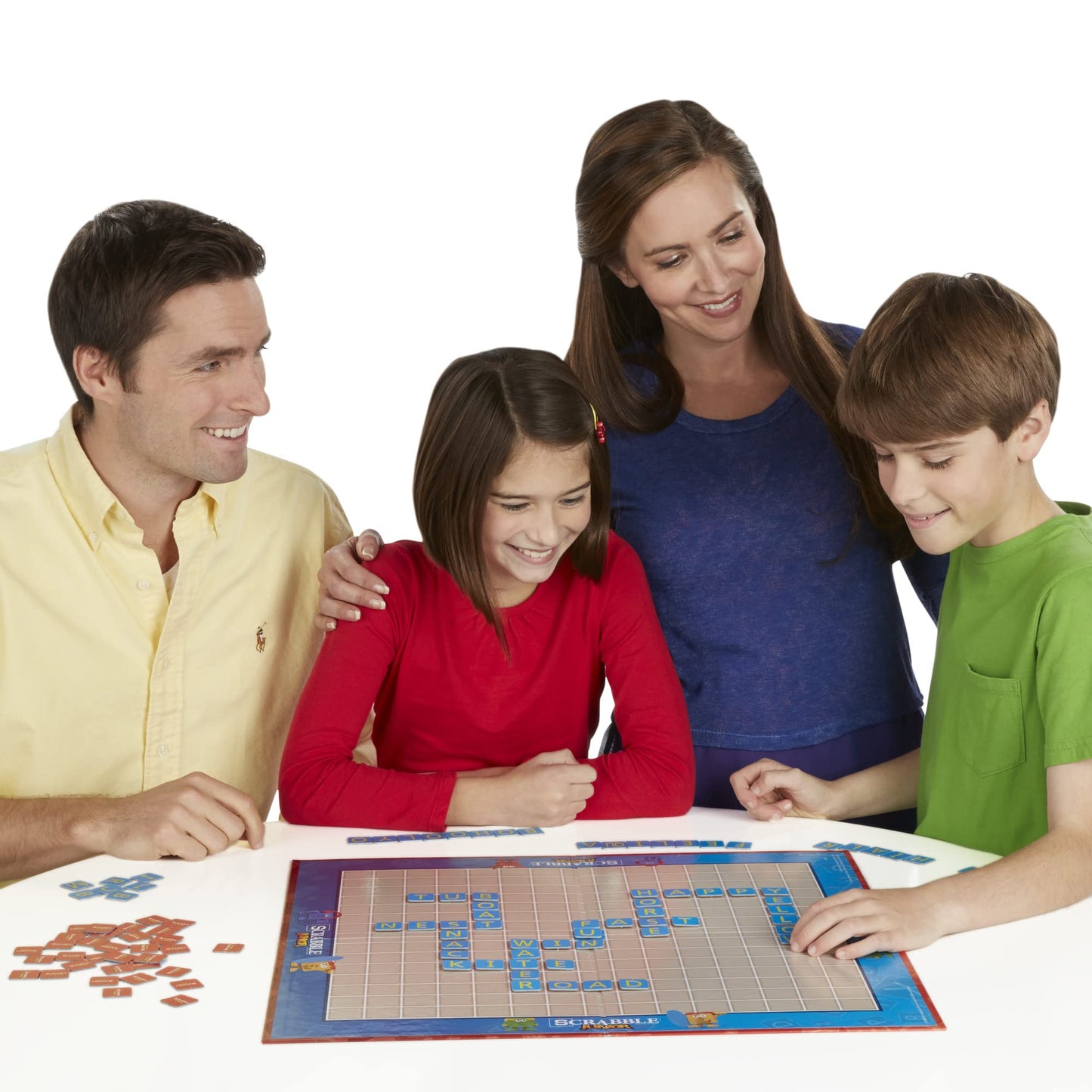Hasbro Gaming Scrabble Junior Board Game – 2-4 Players, Ages 5+