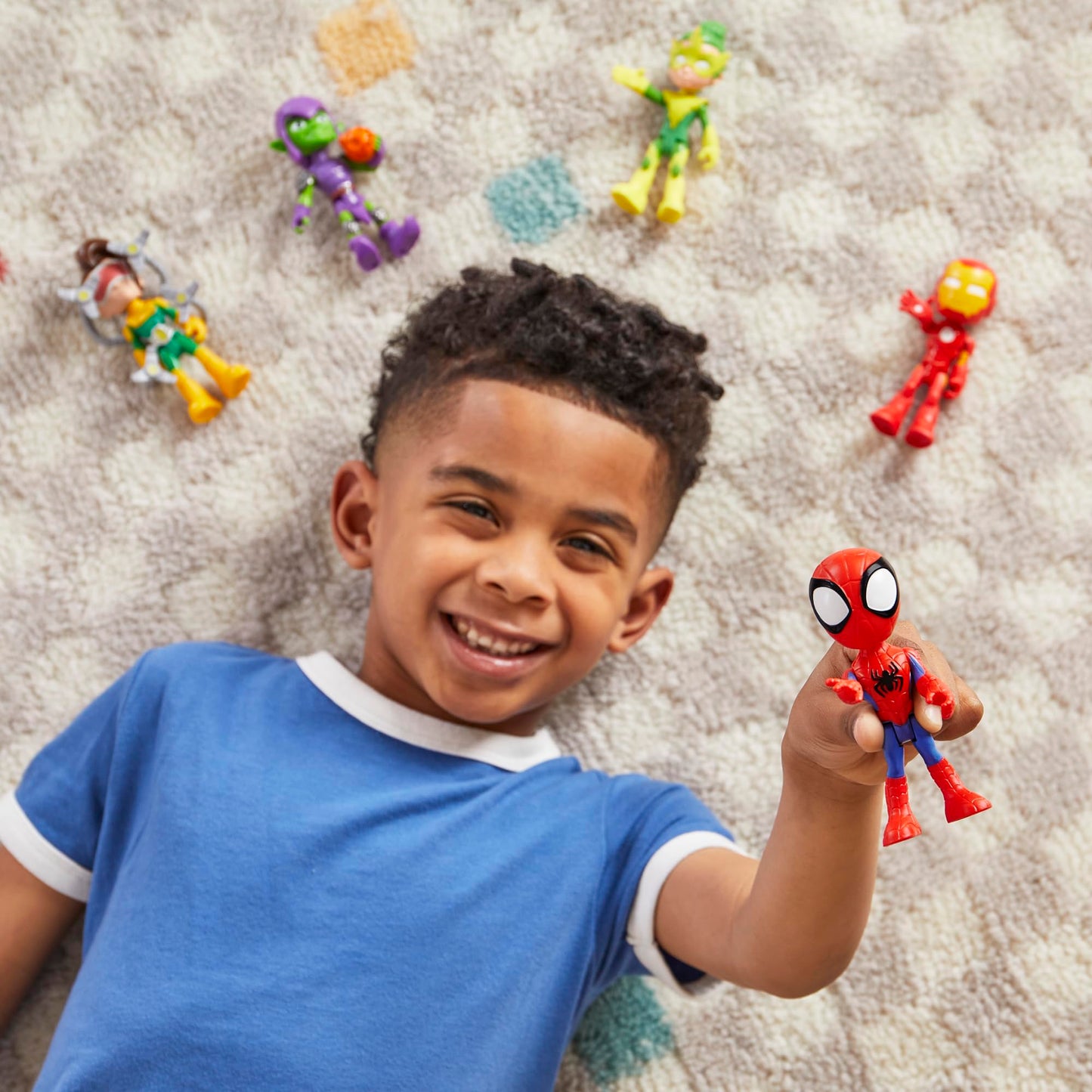 Hasbro Spidey and His Amazing Friends Friends & Foes Pack – 5 Action Figures, 4-Inch
