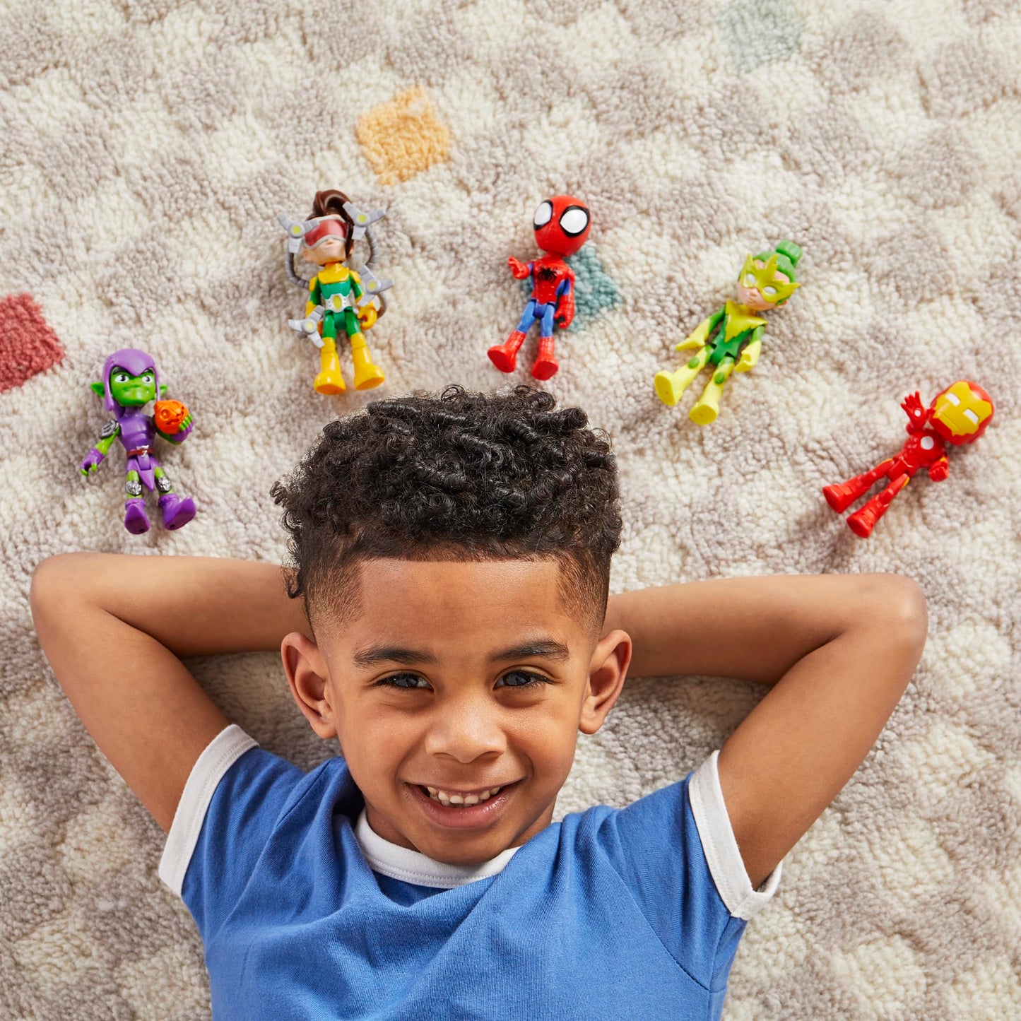 Hasbro Spidey and His Amazing Friends Friends & Foes Pack – 5 Action Figures, 4-Inch
