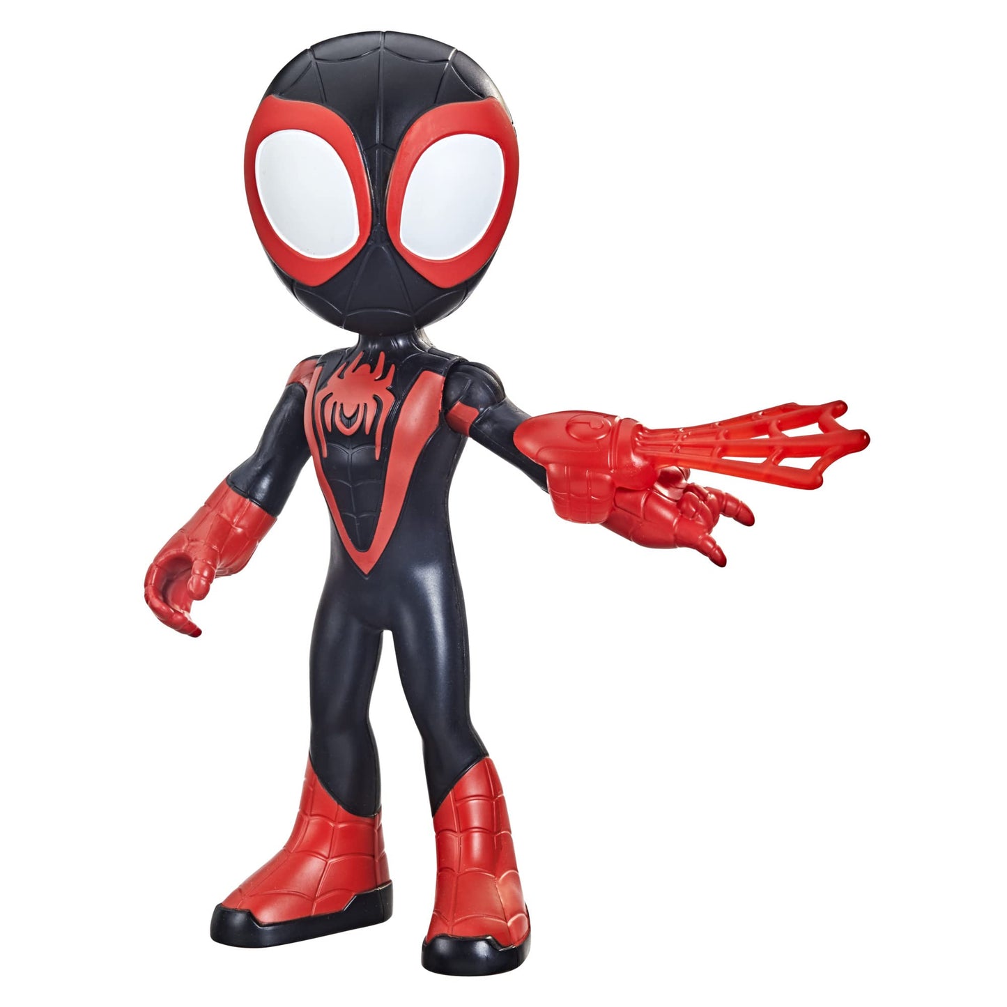 Hasbro Spidey and His Amazing Friends 9-Inch Supersized Miles Morales Spider-Man Figure