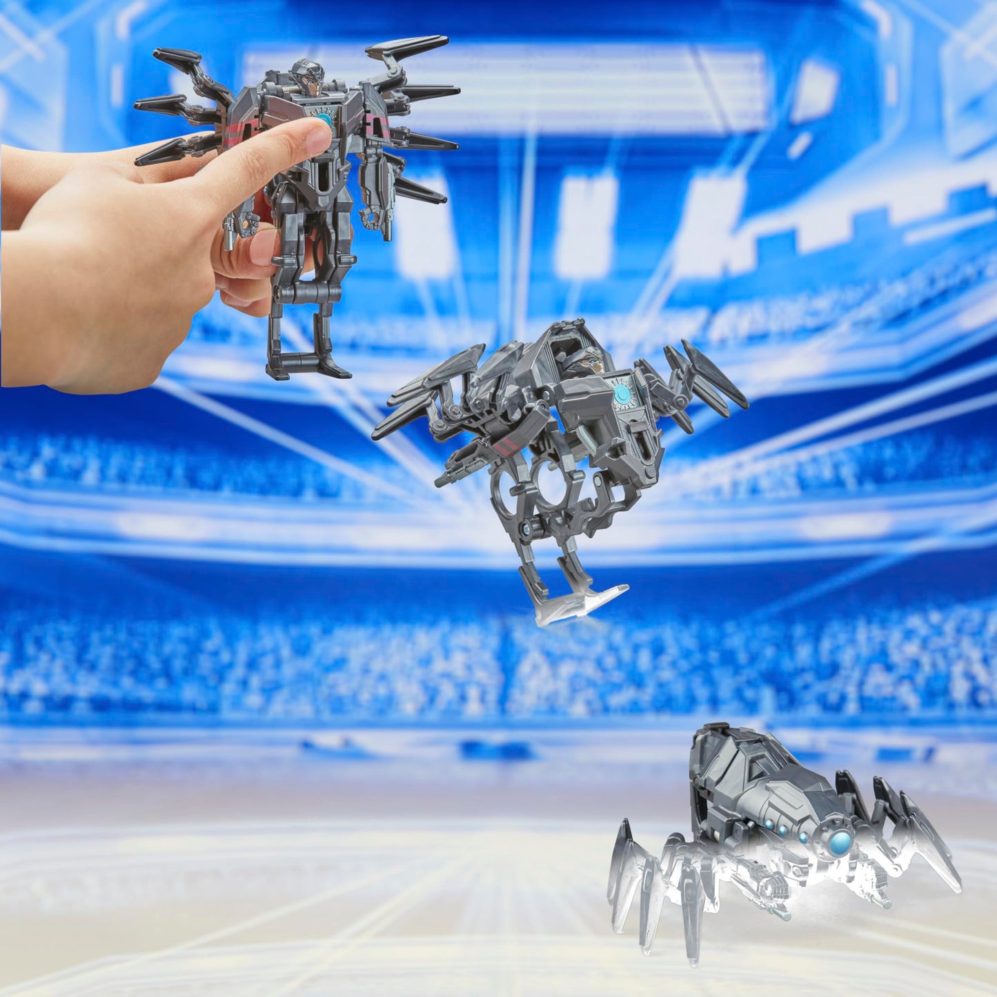 Hasbro Transformers One Cog Changer Airachnid 4-Inch Robot Action Figure – 1-Step Conversion