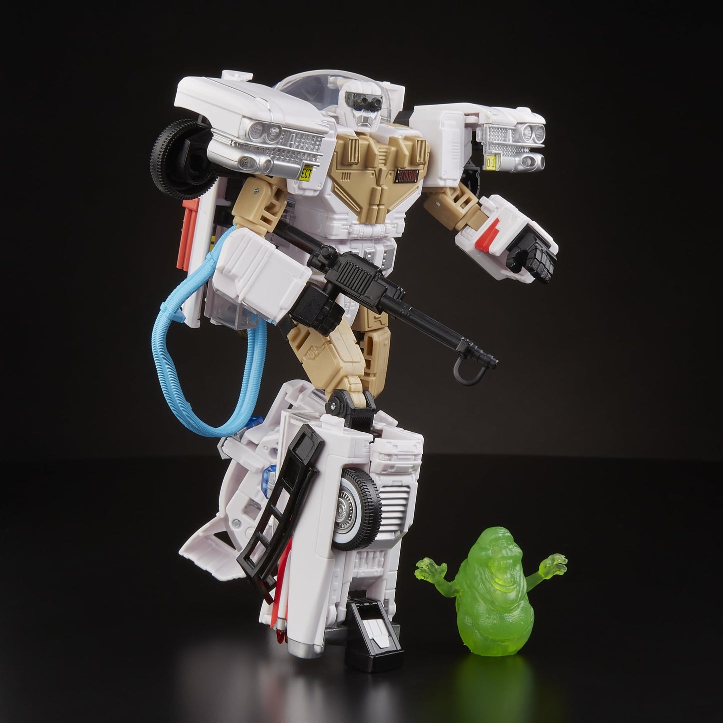 Hasbro Transformers Ghostbusters Ectotron Figure – Ecto-1 Autobot Mash-Up (22-Step Conversion)