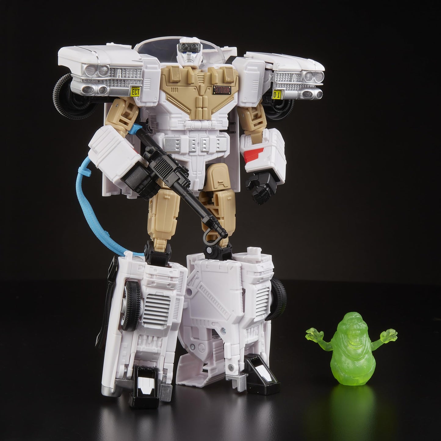 Hasbro Transformers Ghostbusters Ectotron Figure – Ecto-1 Autobot Mash-Up (22-Step Conversion)