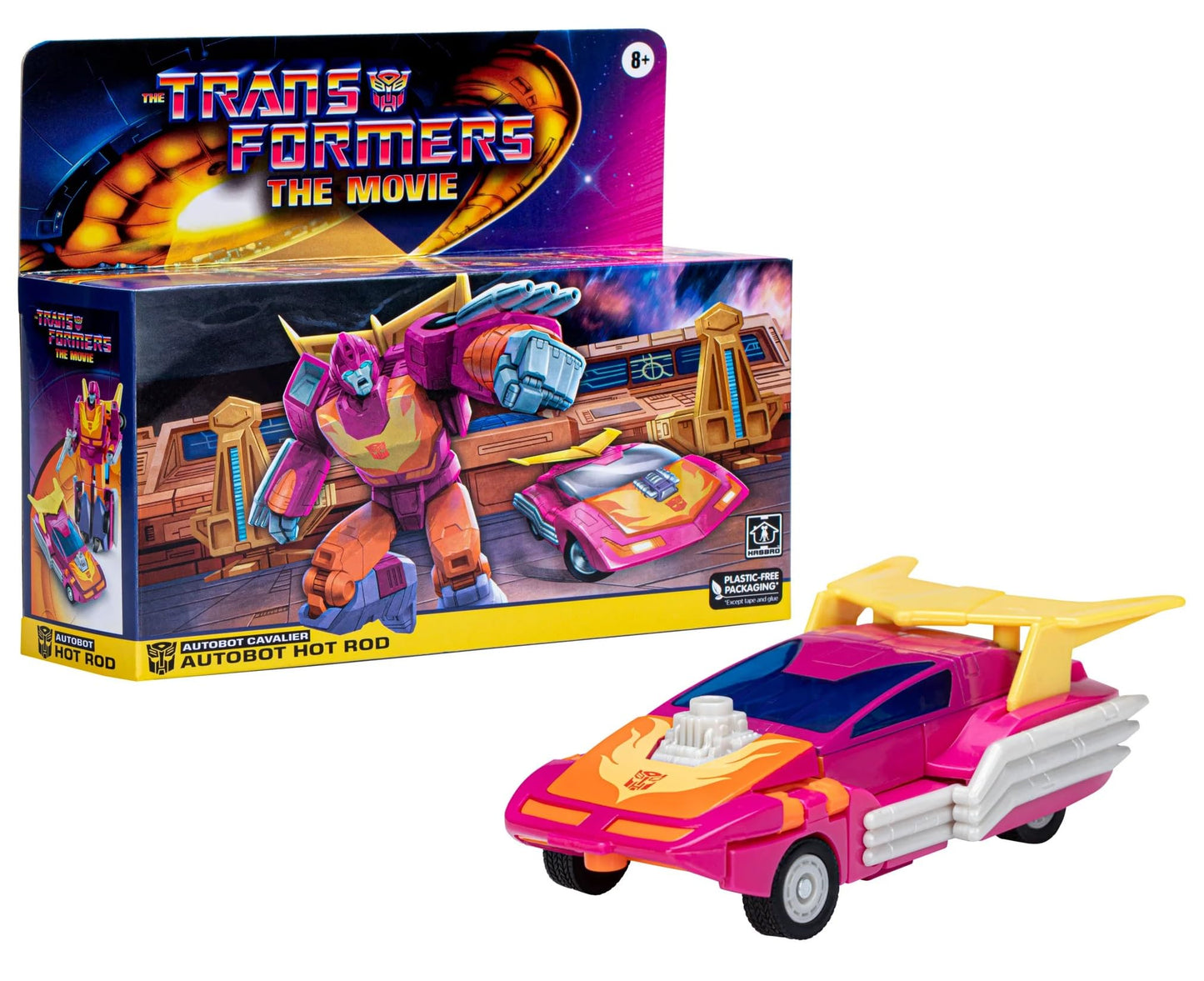 Hasbro Transformers 1986 Movie G1 Retro Reissue Autobot Hot Rod 6.0 Exclusive Action Figure