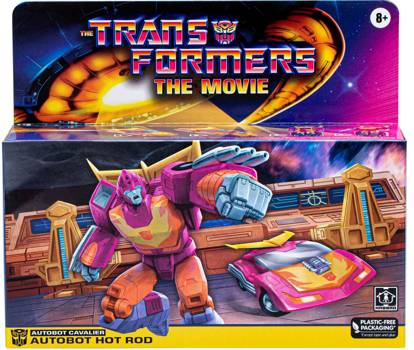 Hasbro Transformers 1986 Movie G1 Retro Reissue Autobot Hot Rod 6.0 Exclusive Action Figure