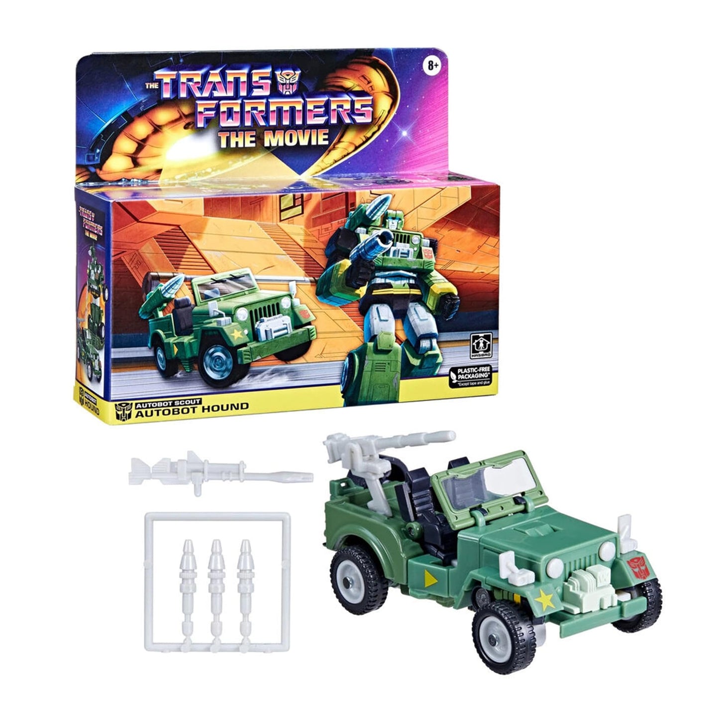 Hasbro Transformers G1 Autobot Hound 5.5-Inch Retro Reissue – Exclusive Figure