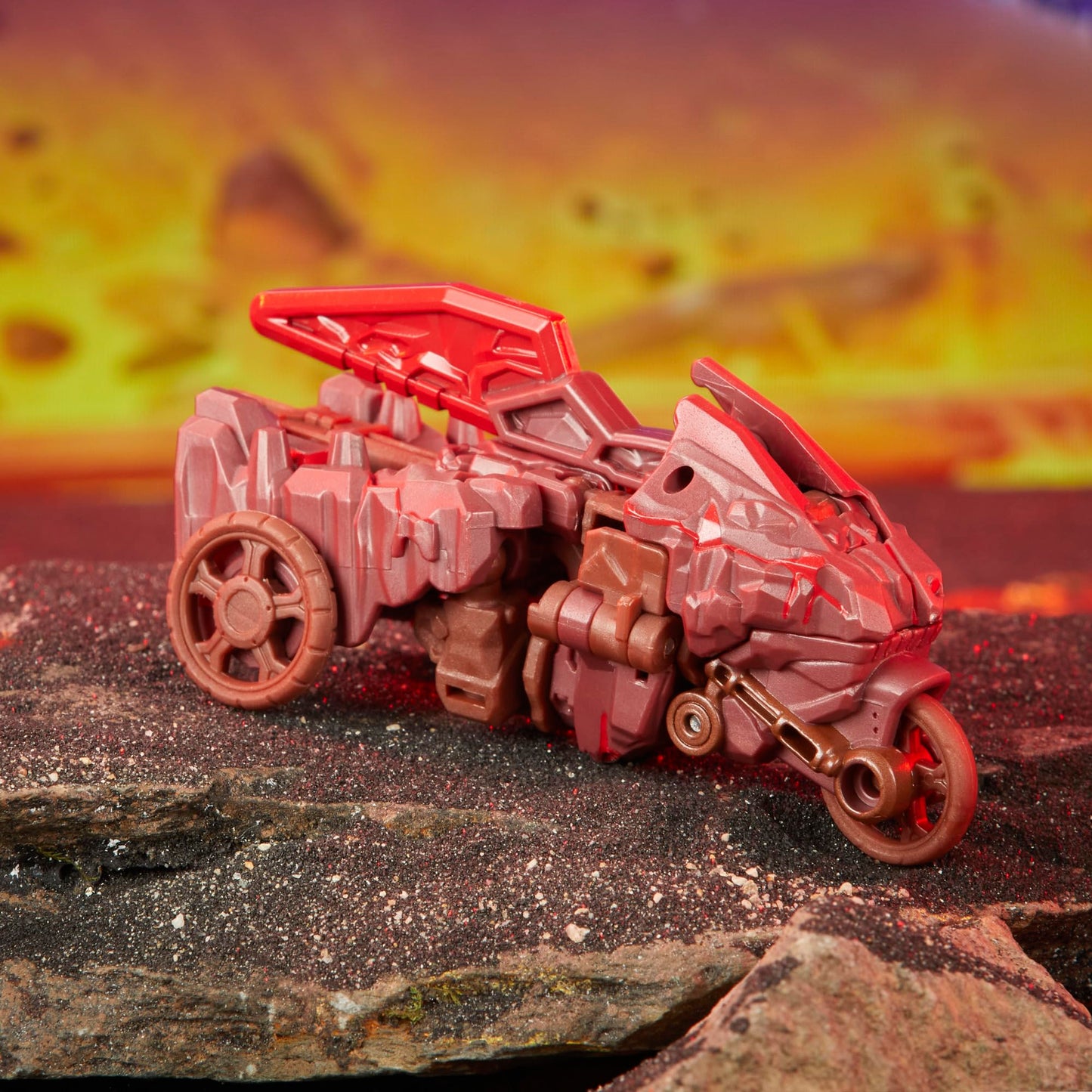 Transformers Legacy United Core Class Infernac Bouldercrash – 3.5-Inch Armorizer Figure | Hasbro