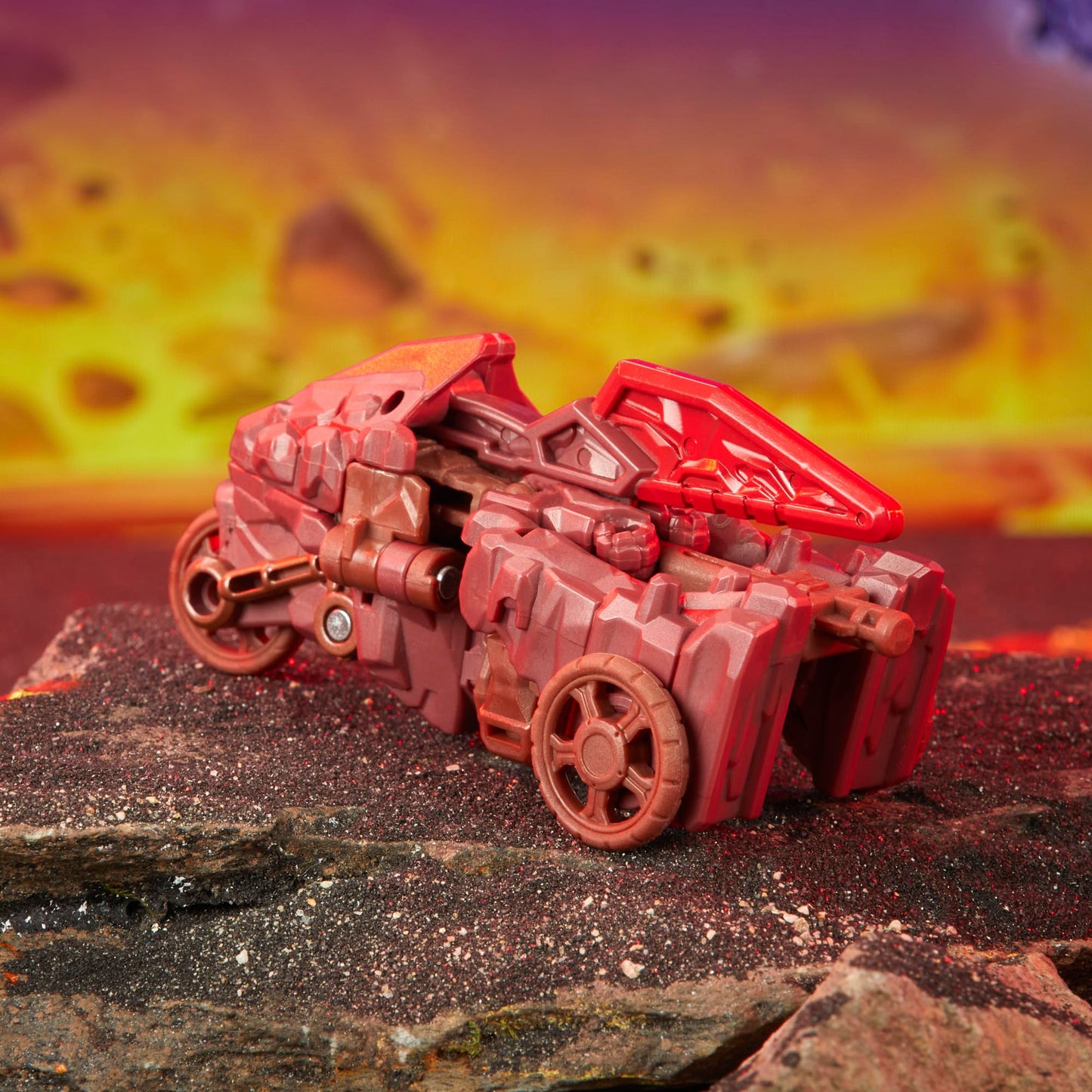 Transformers Legacy United Core Class Infernac Bouldercrash – 3.5-Inch Armorizer Figure | Hasbro