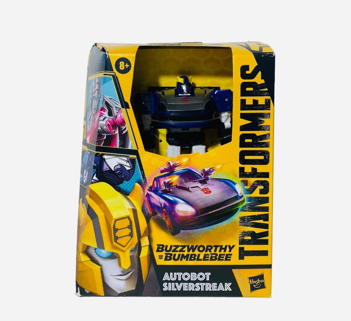 Hasbro Transformers Legacy Buzzworthy Bumblebee Silverstreak – Collectible Action Figure