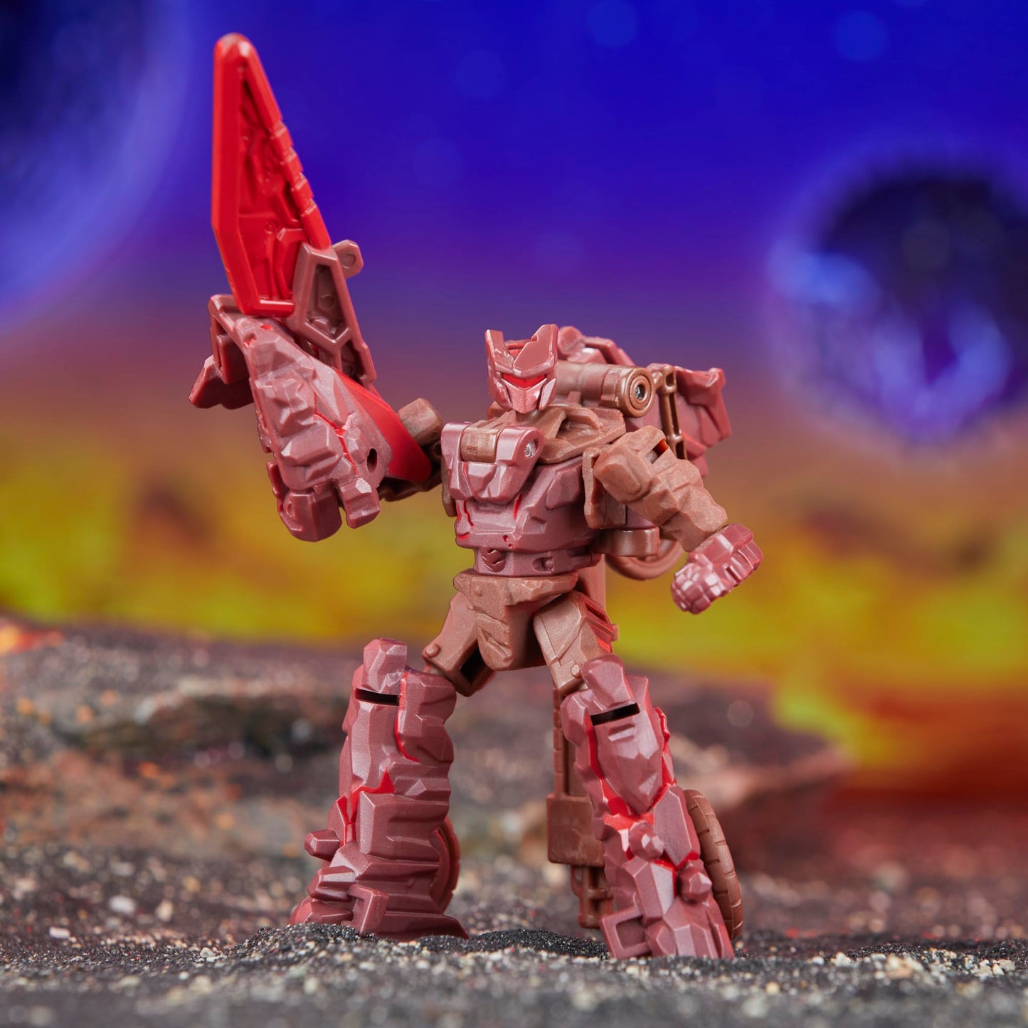 Transformers Legacy United Core Class Infernac Bouldercrash – 3.5-Inch Armorizer Figure | Hasbro