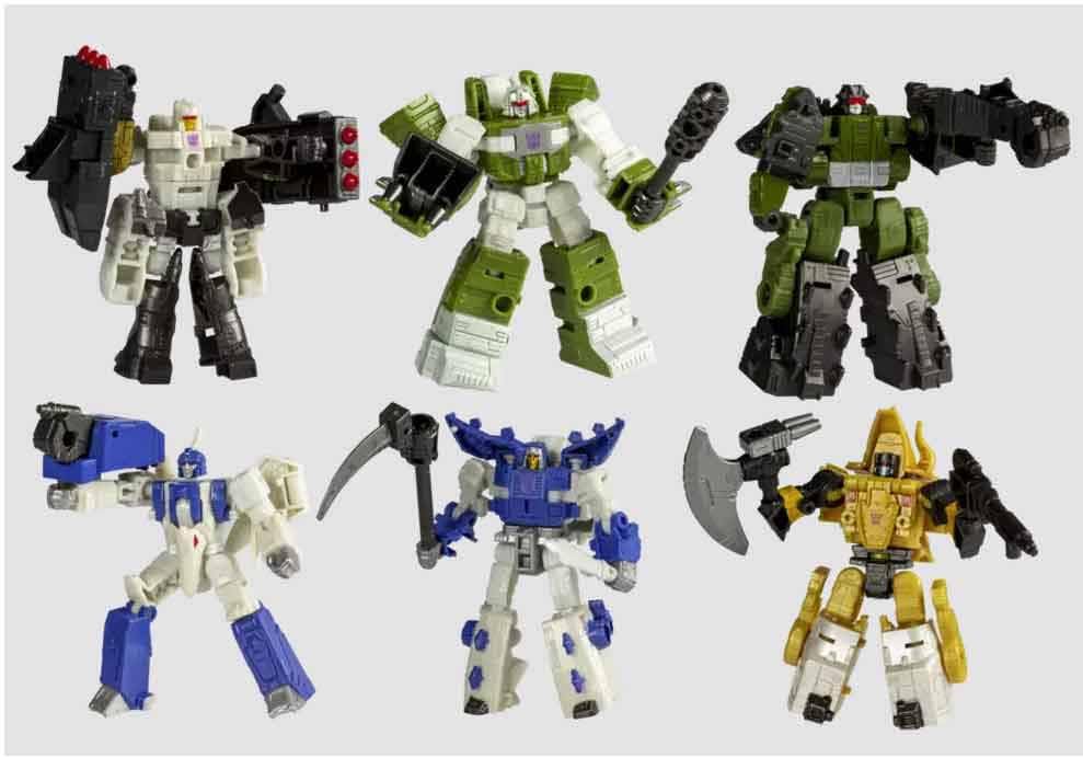 Hasbro Transformers Legacy United Dinoking Multipack - 6 Core Class Figures