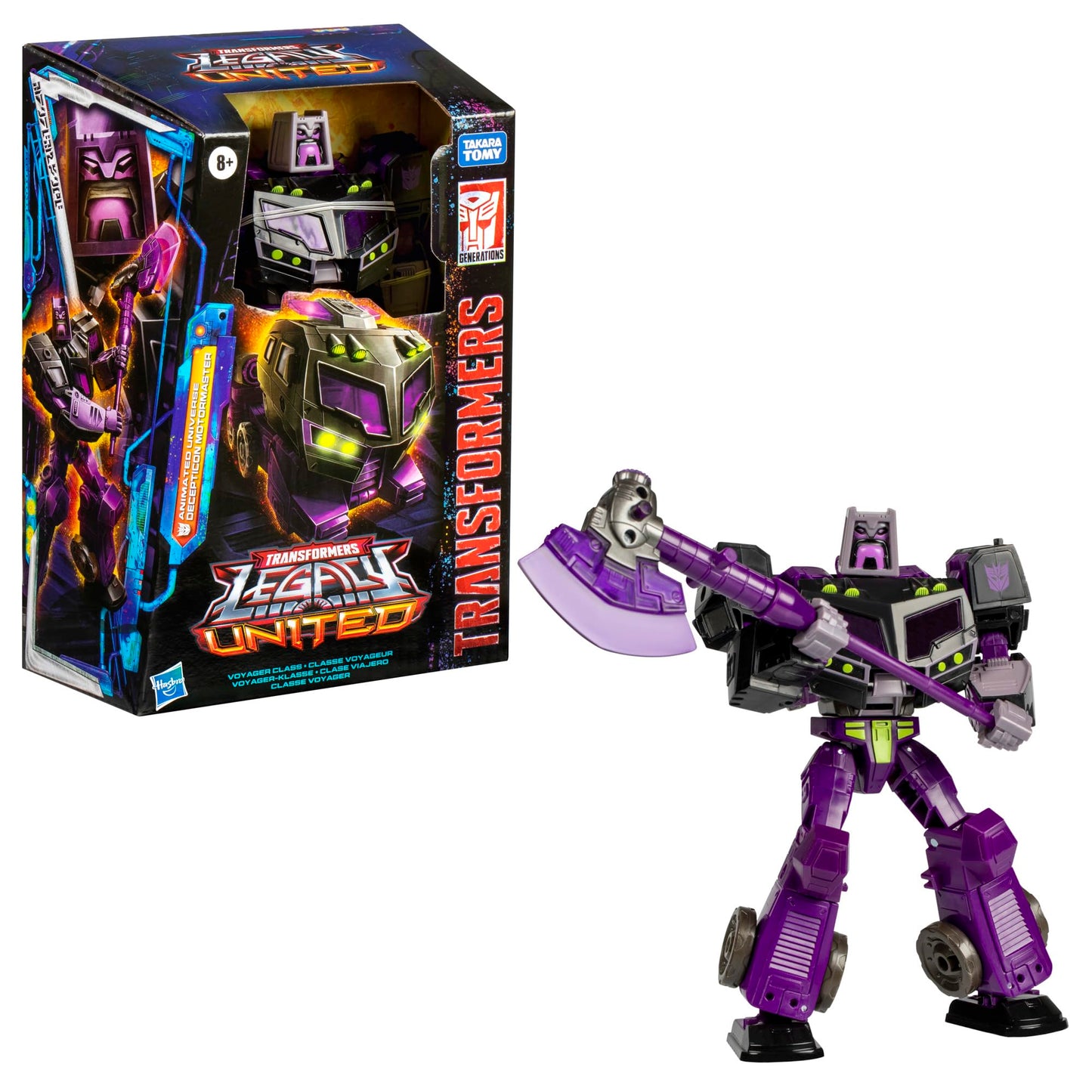 Hasbro Transformers Legacy United Motormaster – Animated Universe 7-Inch Voyager Figure