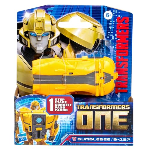 Hasbro Transformers One Cog Changer Bumblebee (B-127) 4-Inch Robot Figure | 2-in-1 Conversion Toy