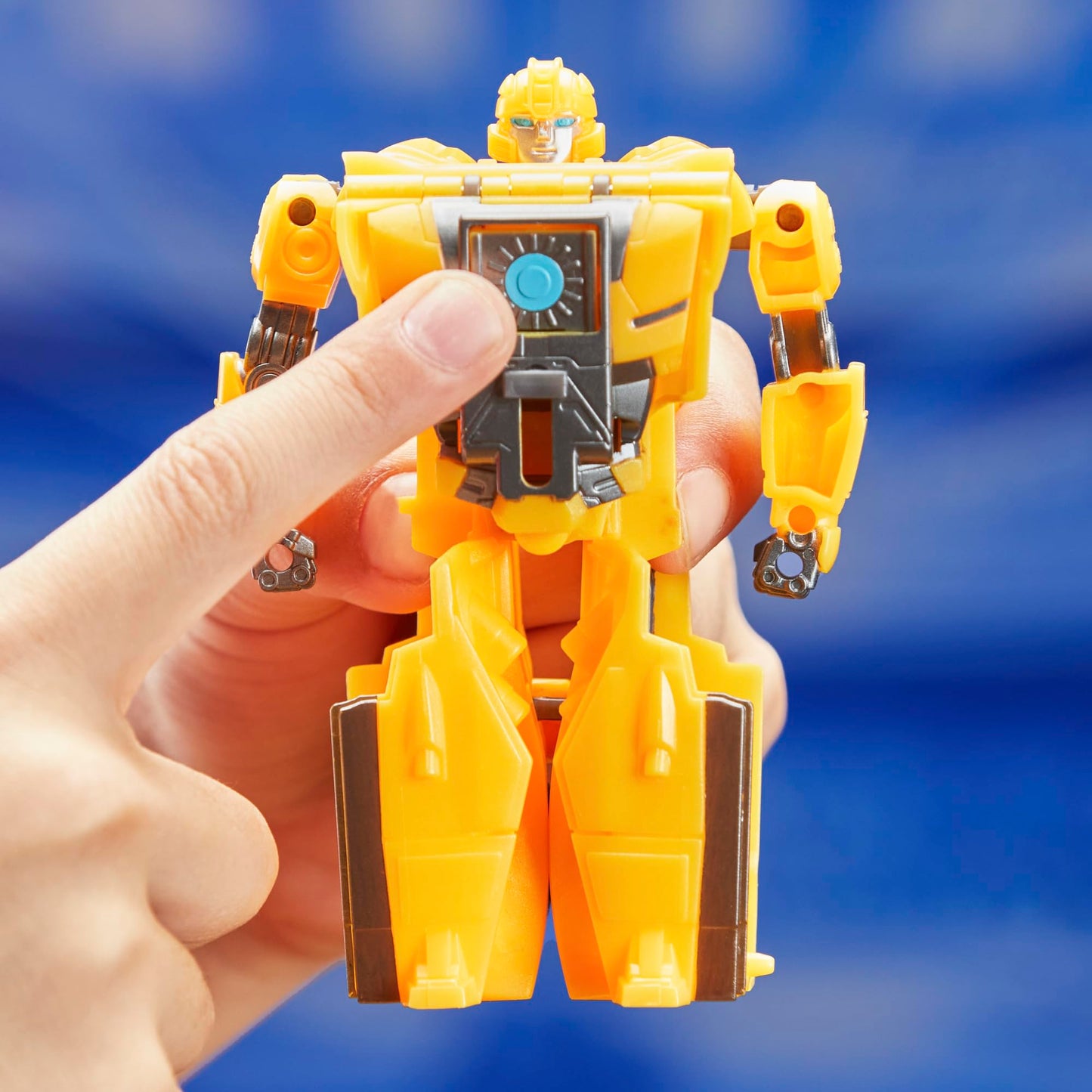 Hasbro Transformers One Cog Changer Bumblebee (B-127) 4-Inch Robot Figure | 2-in-1 Conversion Toy