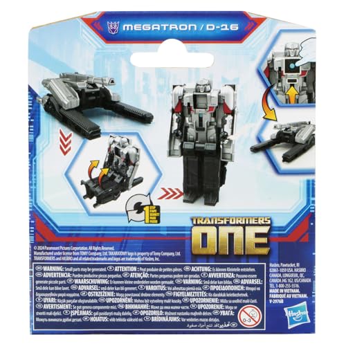 Hasbro Transformers: One Cog Changer Megatron (D-16) 4-Inch Robot Action Figure