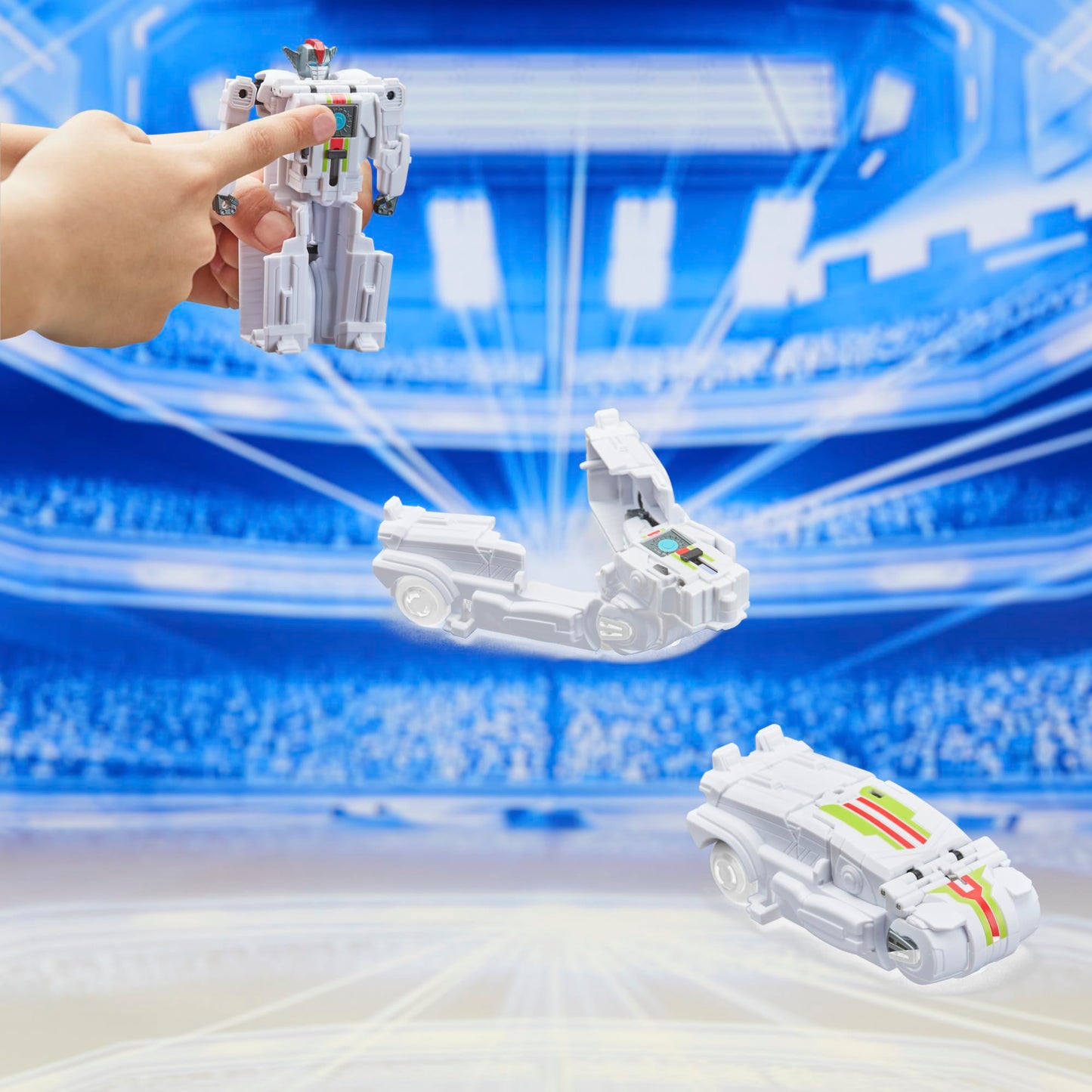 Transformers One Cog Changer Wheeljack 4-Inch Robot Action Figure – Interactive 2-in-1 Toy