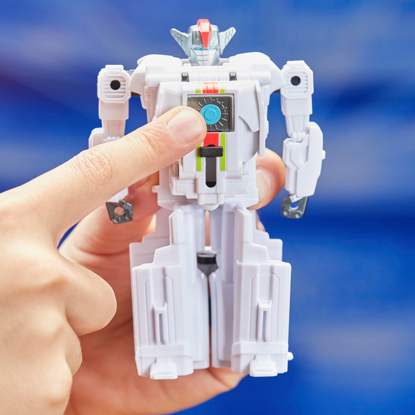 Transformers One Cog Changer Wheeljack 4-Inch Robot Action Figure – Interactive 2-in-1 Toy