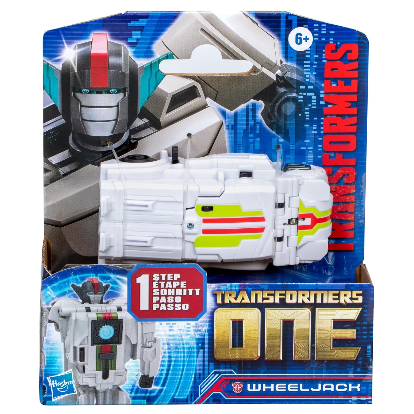 Transformers One Cog Changer Wheeljack 4-Inch Robot Action Figure – Interactive 2-in-1 Toy