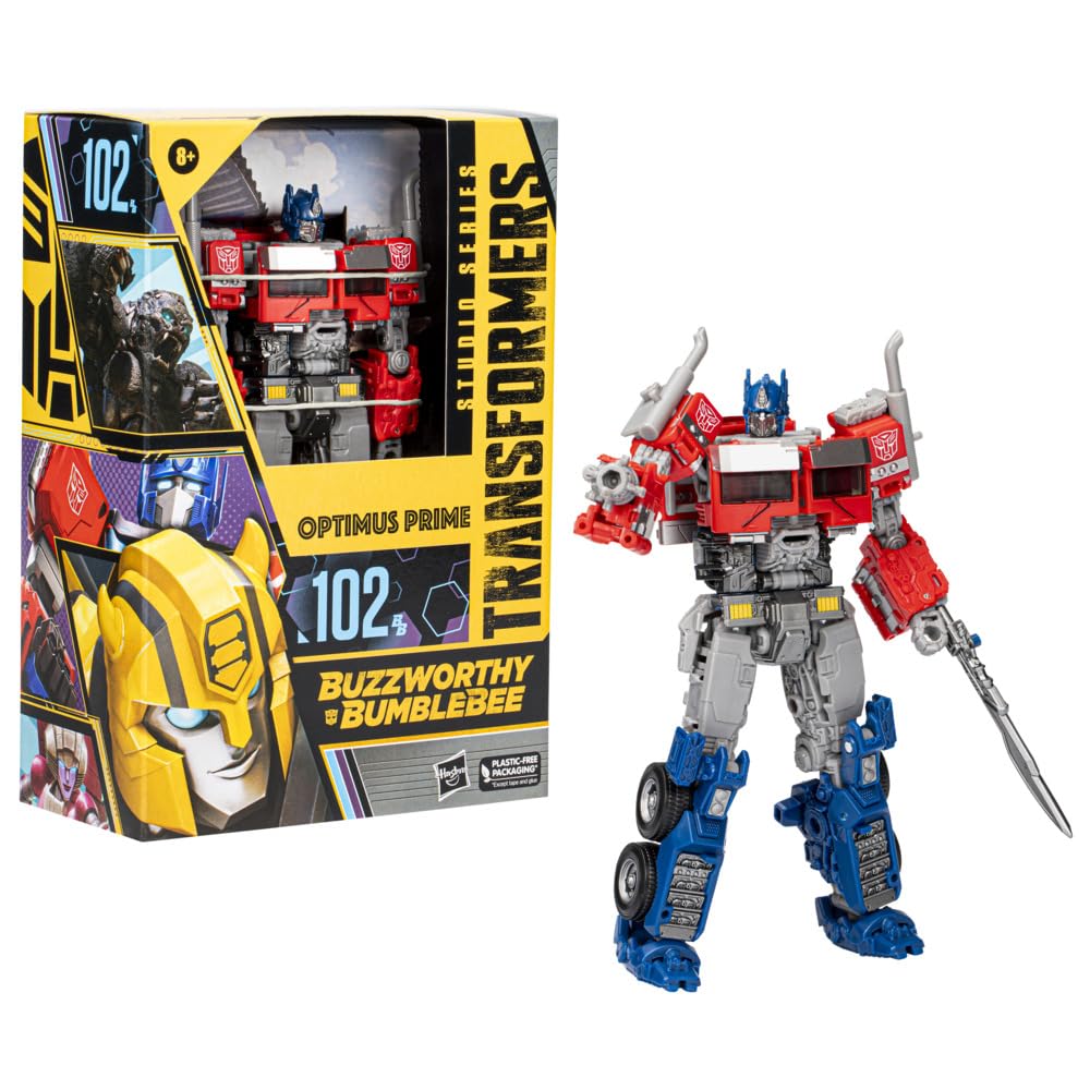Hasbro Transformers Rise of the Beasts Optimus Prime 16cm Studio Series 102BB – Buzzworthy Bumblebee Action Figure