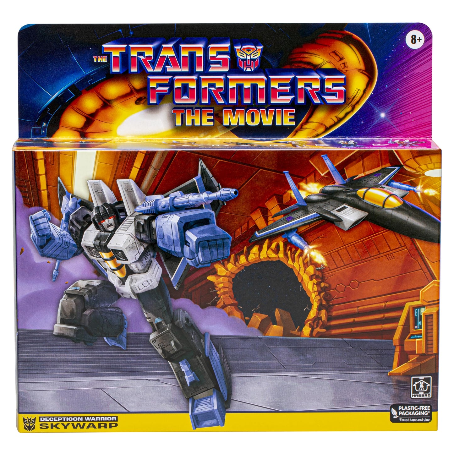 Transformers The Movie Retro Skywarp Action Figure – Hasbro G1 Collectible