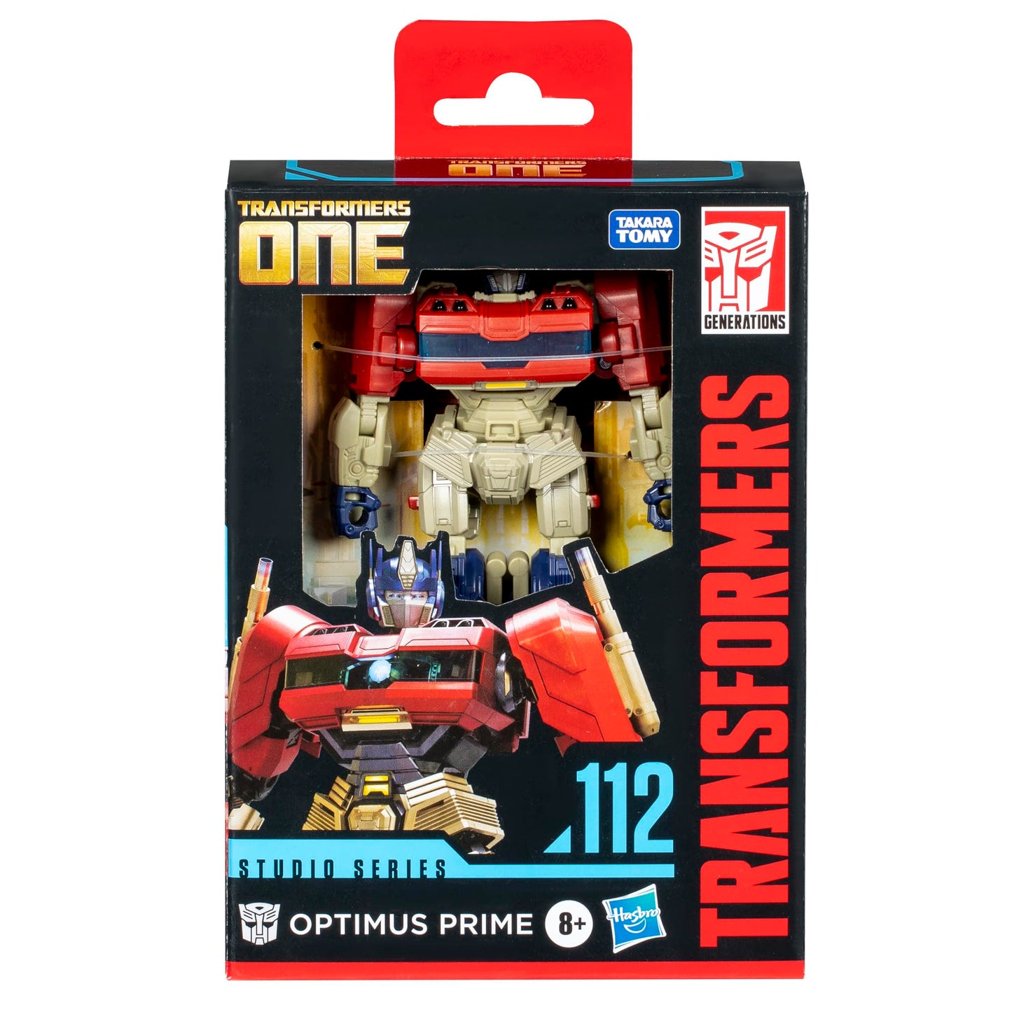 Hasbro Transformers Studio Series Deluxe Optimus Prime 4.5-inch Action Figure – 25-Step Robot to Truck