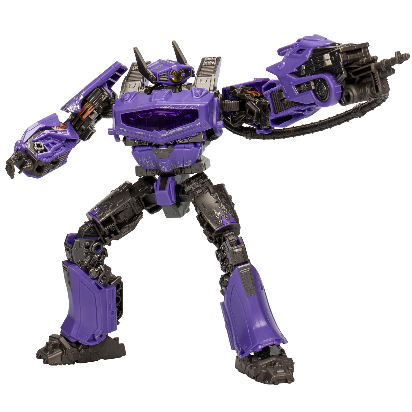 Hasbro Transformers Studio Series Voyager Shockwave Figure – Bumblebee 110, 6.5-Inch