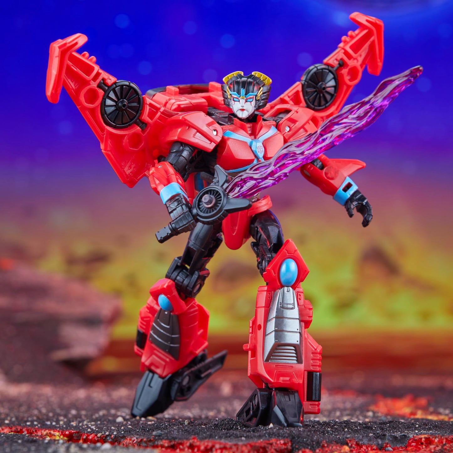 Transformers Legacy United Deluxe Class Cyberverse Universe Windblade 5.5-Inch Action Figure