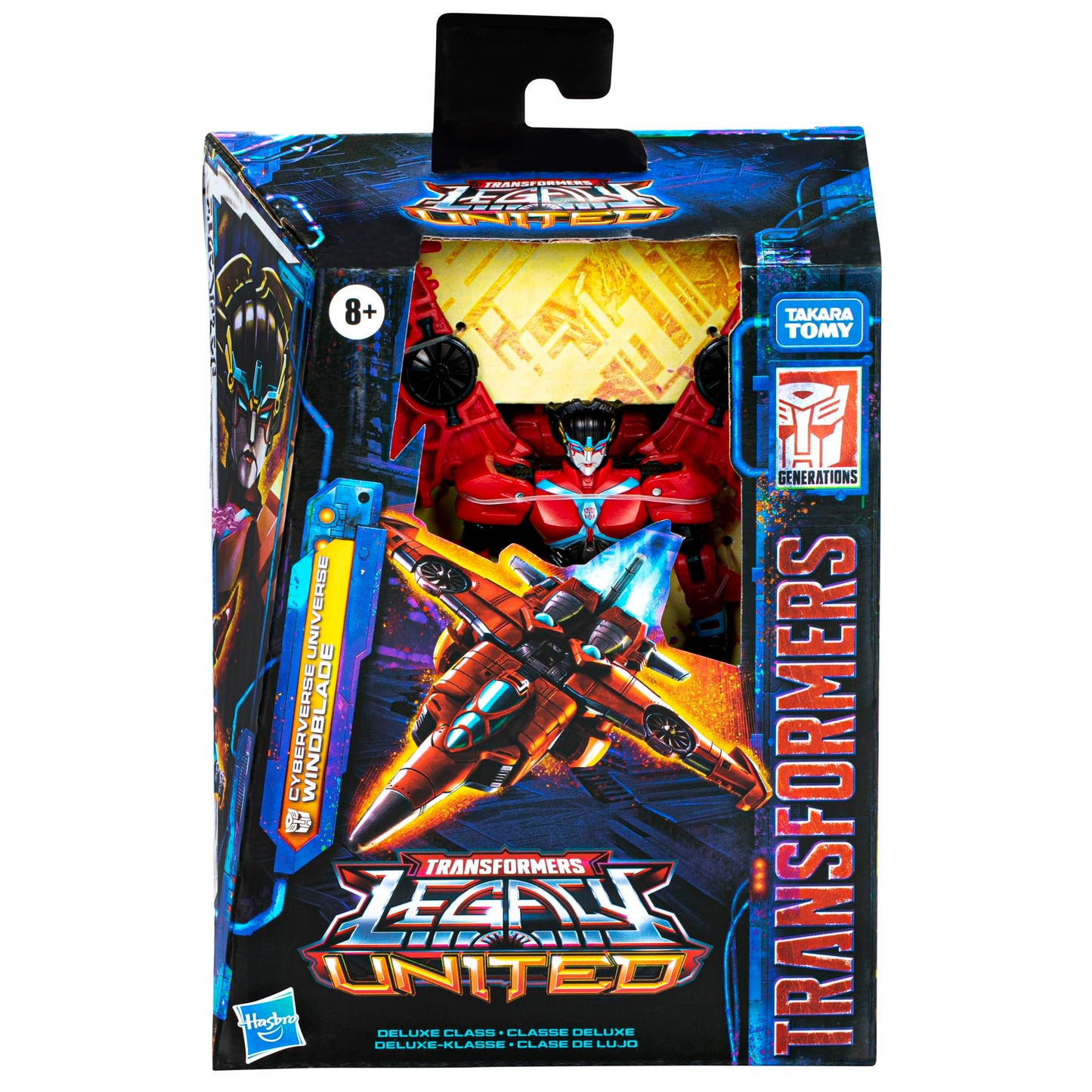 Transformers Legacy United Deluxe Class Cyberverse Universe Windblade 5.5-Inch Action Figure