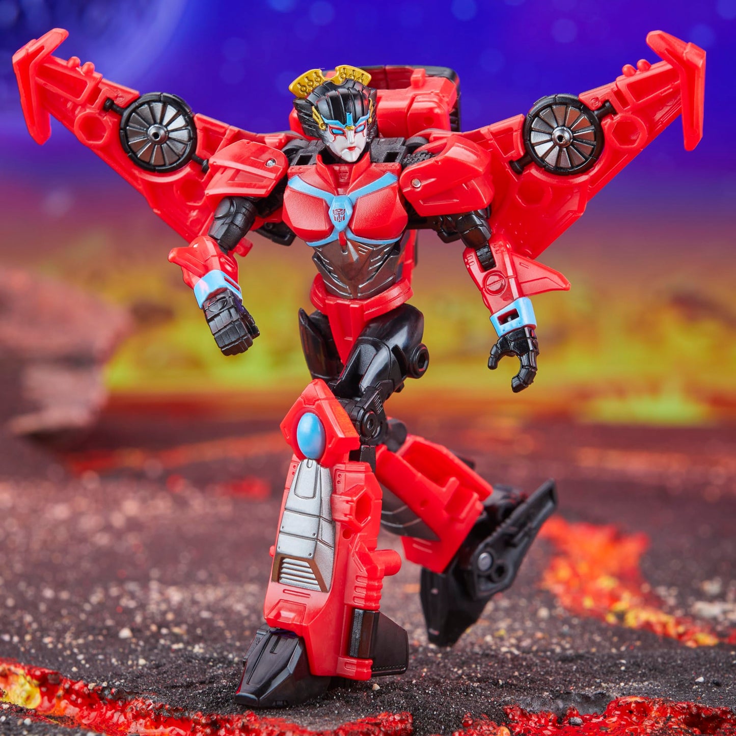 Transformers Legacy United Deluxe Class Cyberverse Universe Windblade 5.5-Inch Action Figure