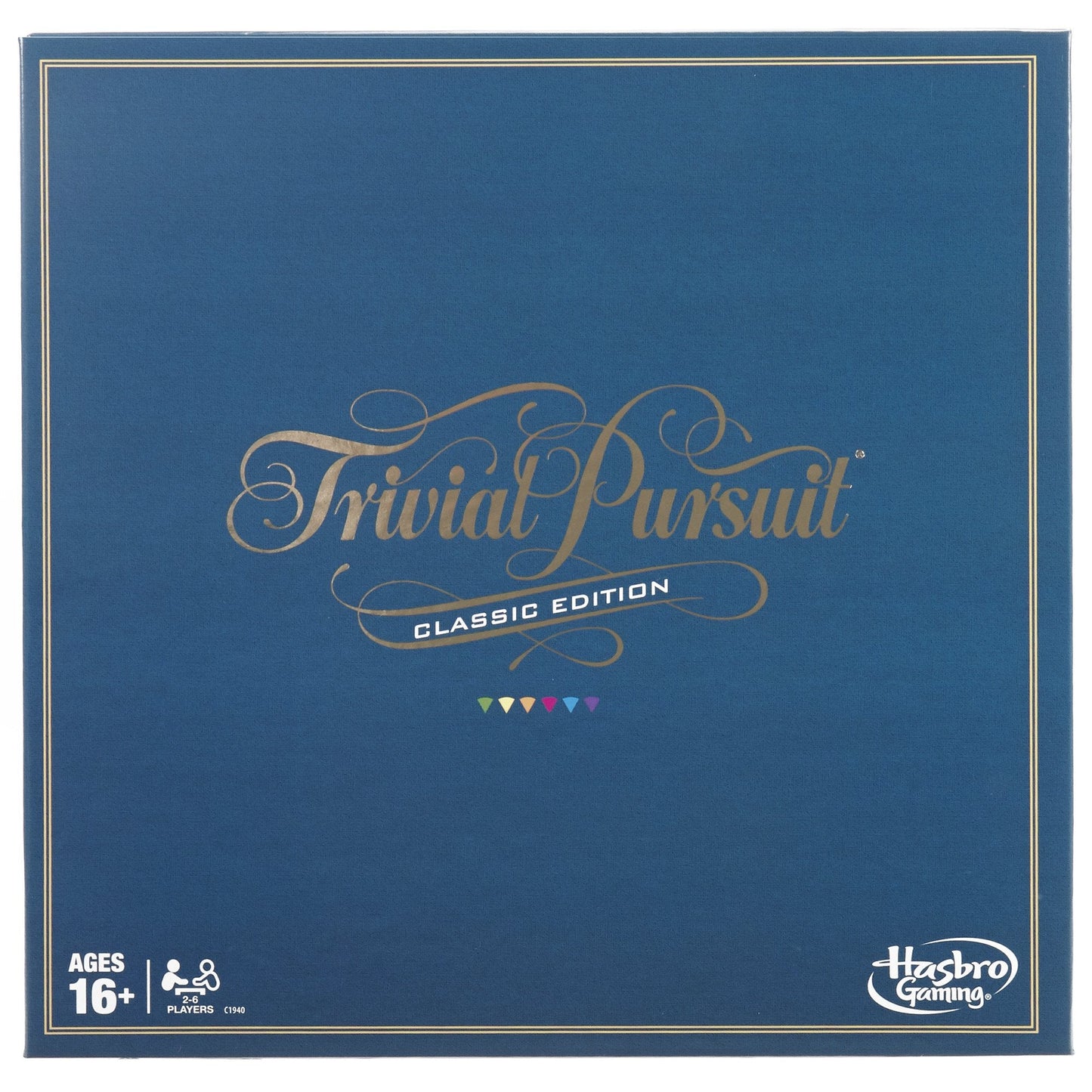 Hasbro Trivial Pursuit Classic Edition – Classic Trivia Game for 2-6 Players (Ages 16+)