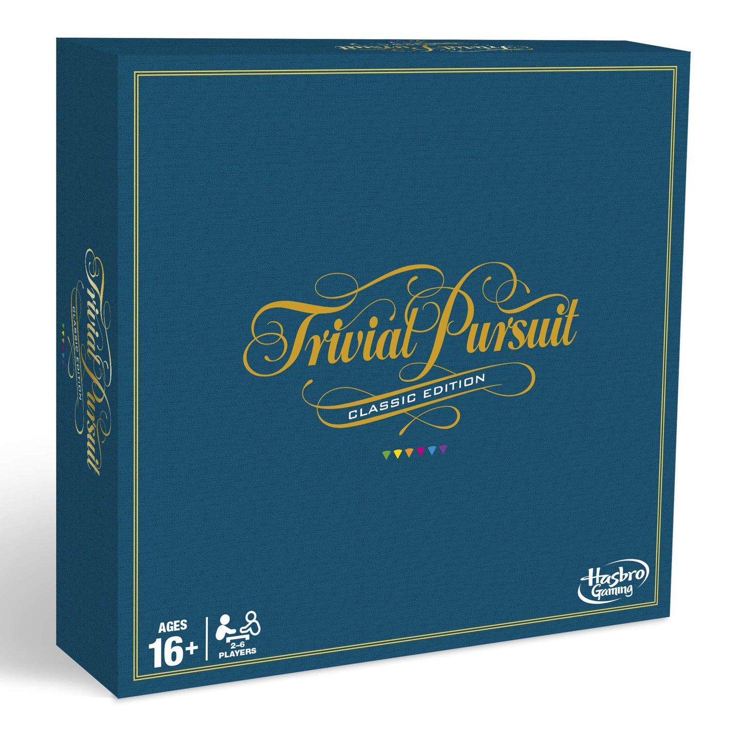 Hasbro Trivial Pursuit Classic Edition – Classic Trivia Game for 2-6 Players (Ages 16+)