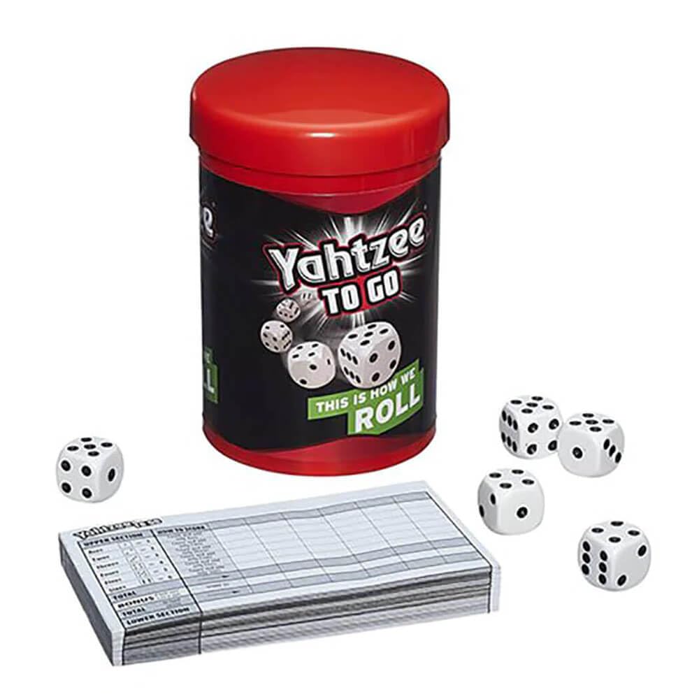 Yahtzee to Go Travel Game 2014 by Hasbro Gaming - Compact Travel Edition