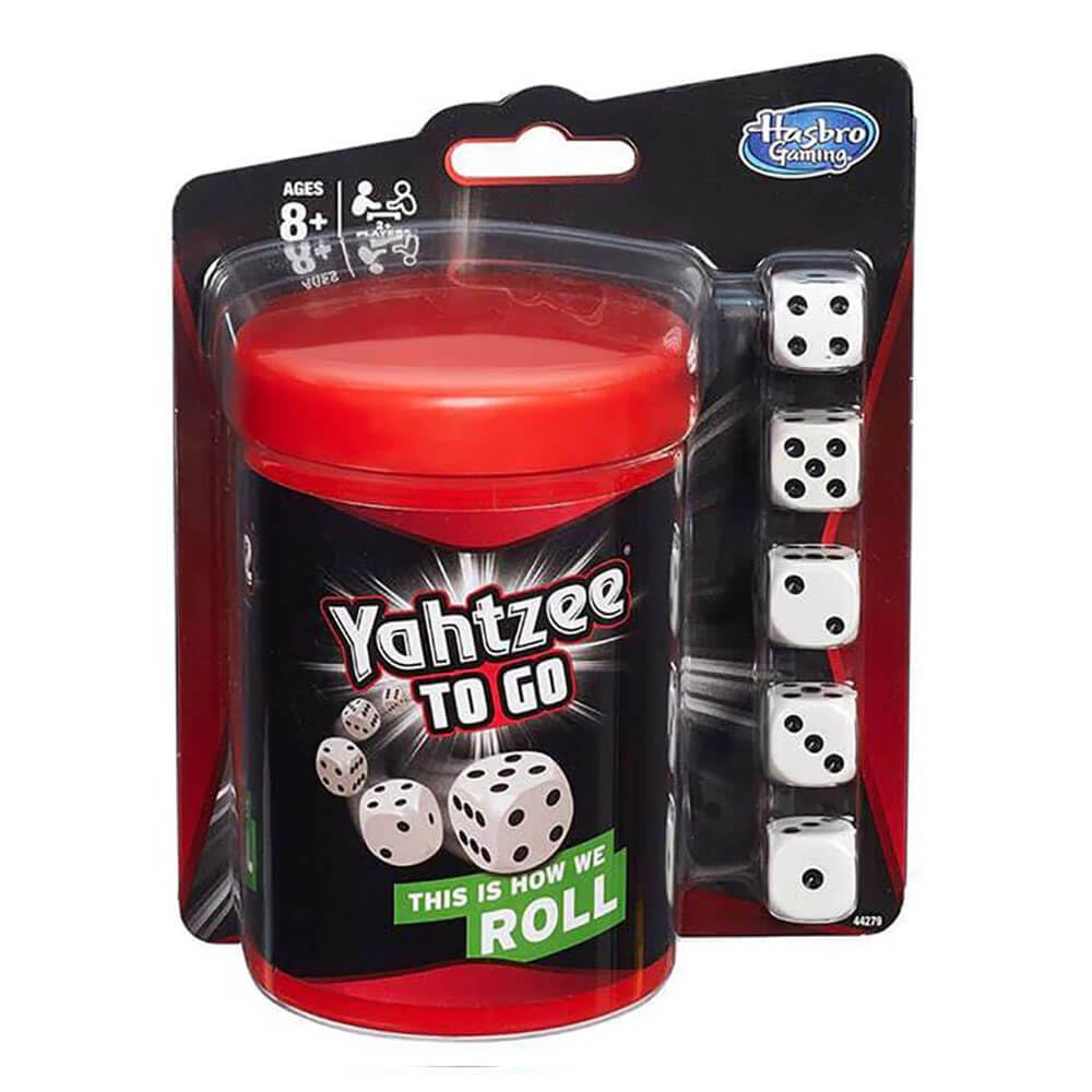 Yahtzee to Go Travel Game 2014 by Hasbro Gaming - Compact Travel Edition